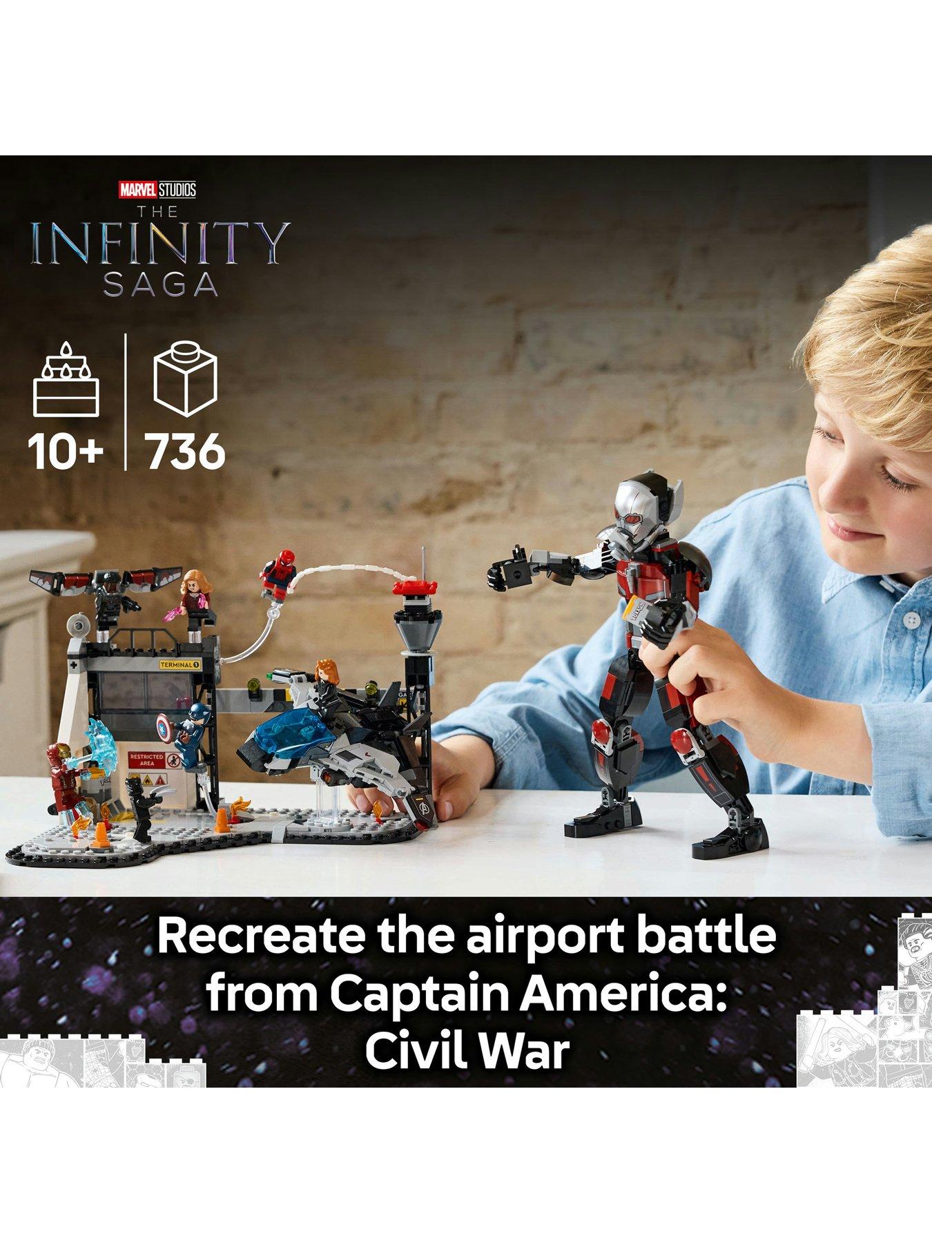 LEGO Marvel Captain America: Civil War Action Battle 76314 Very