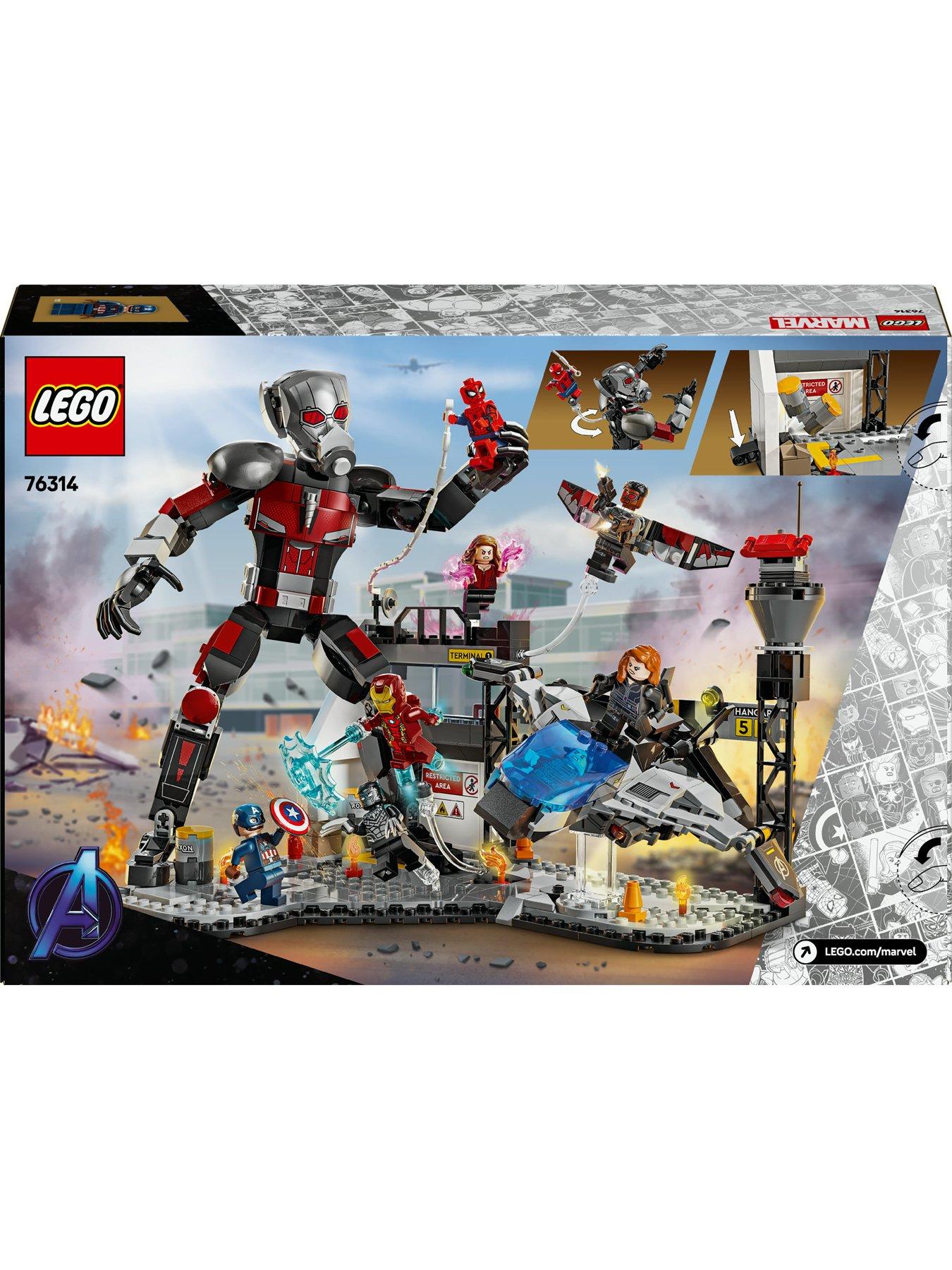 Lego civil war spiderman clearance