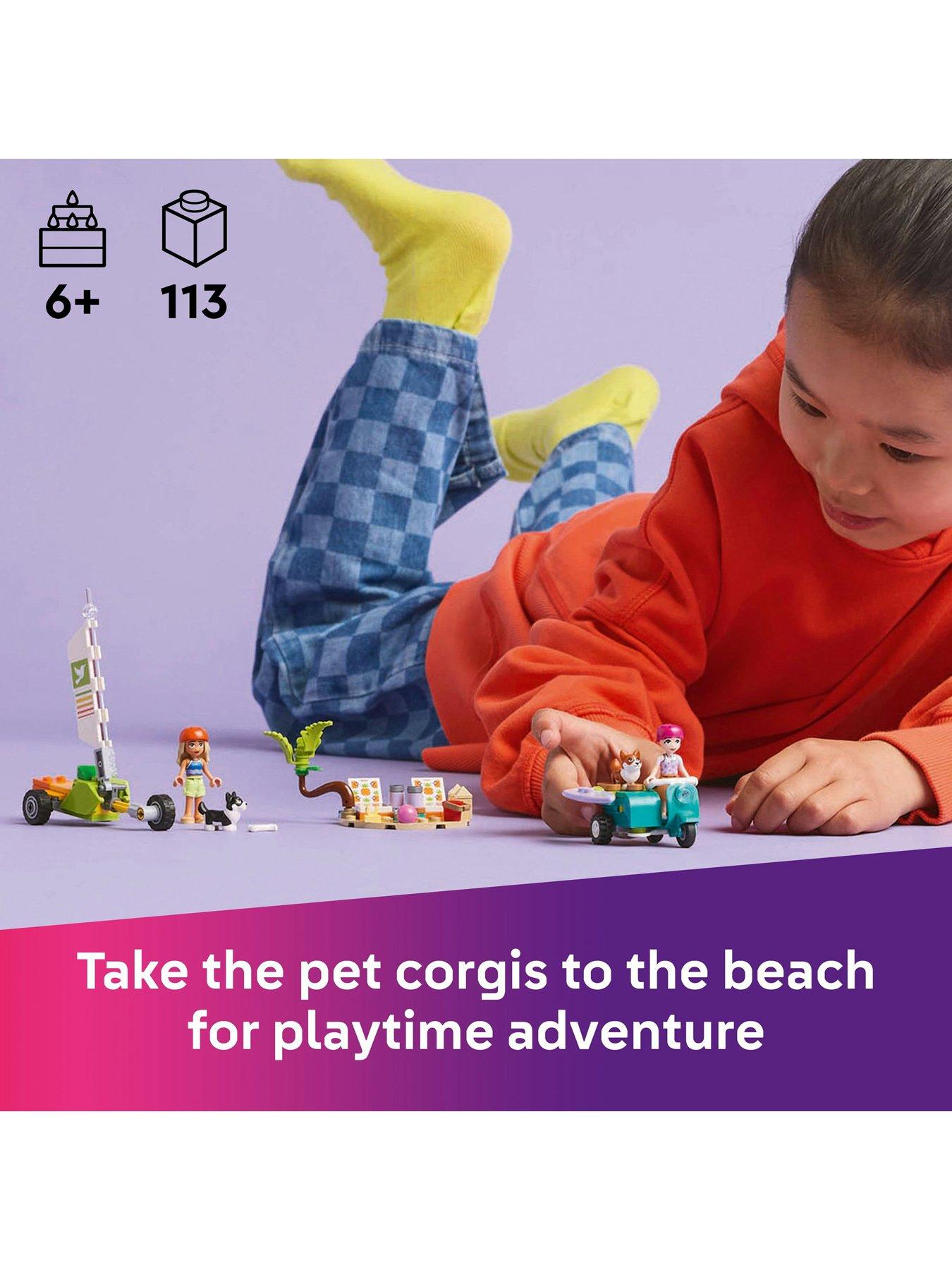 LEGO Friends Surfing Dogs and Scooter Adventure 42641 Very