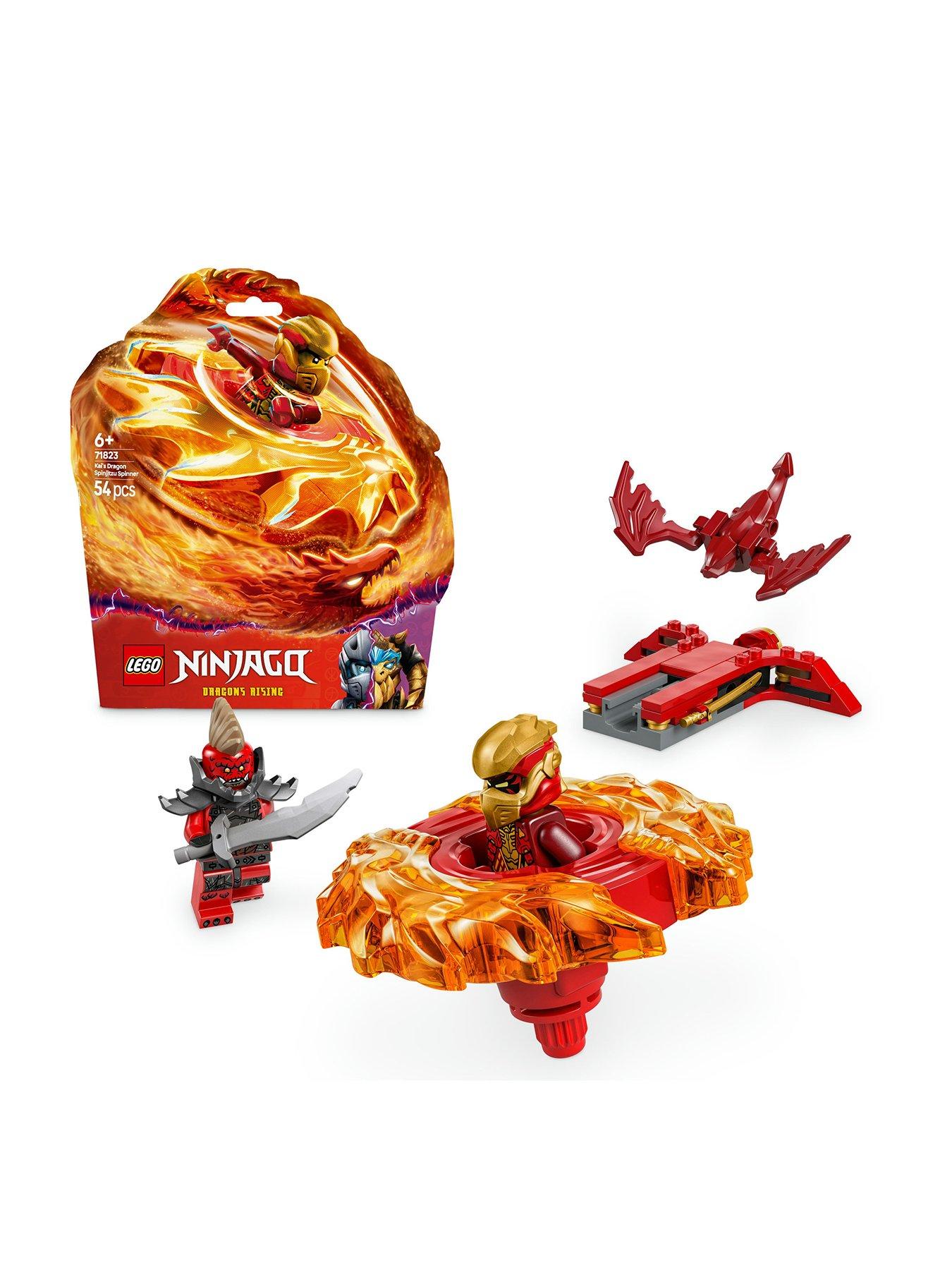 Image 1 of 8 of LEGO Ninjago Kai&rsquo;s Dragon Spinjitzu Spinner 71823