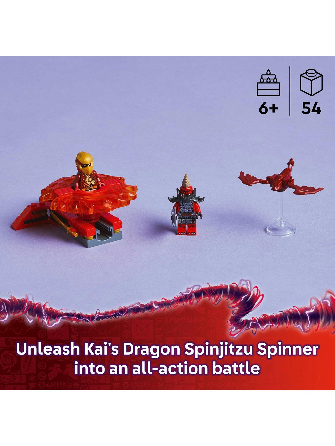 Image 2 of 8 of LEGO Ninjago Kai&rsquo;s Dragon Spinjitzu Spinner 71823
