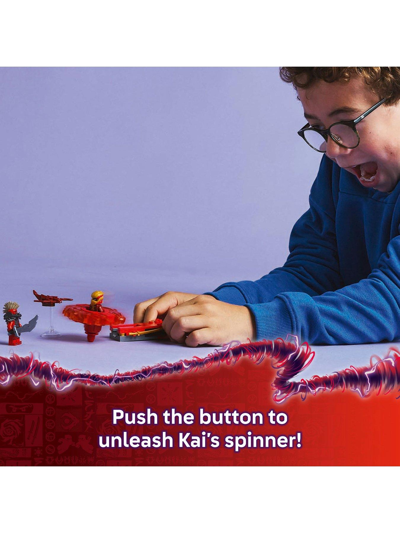 Image 3 of 8 of LEGO Ninjago Kai&rsquo;s Dragon Spinjitzu Spinner 71823