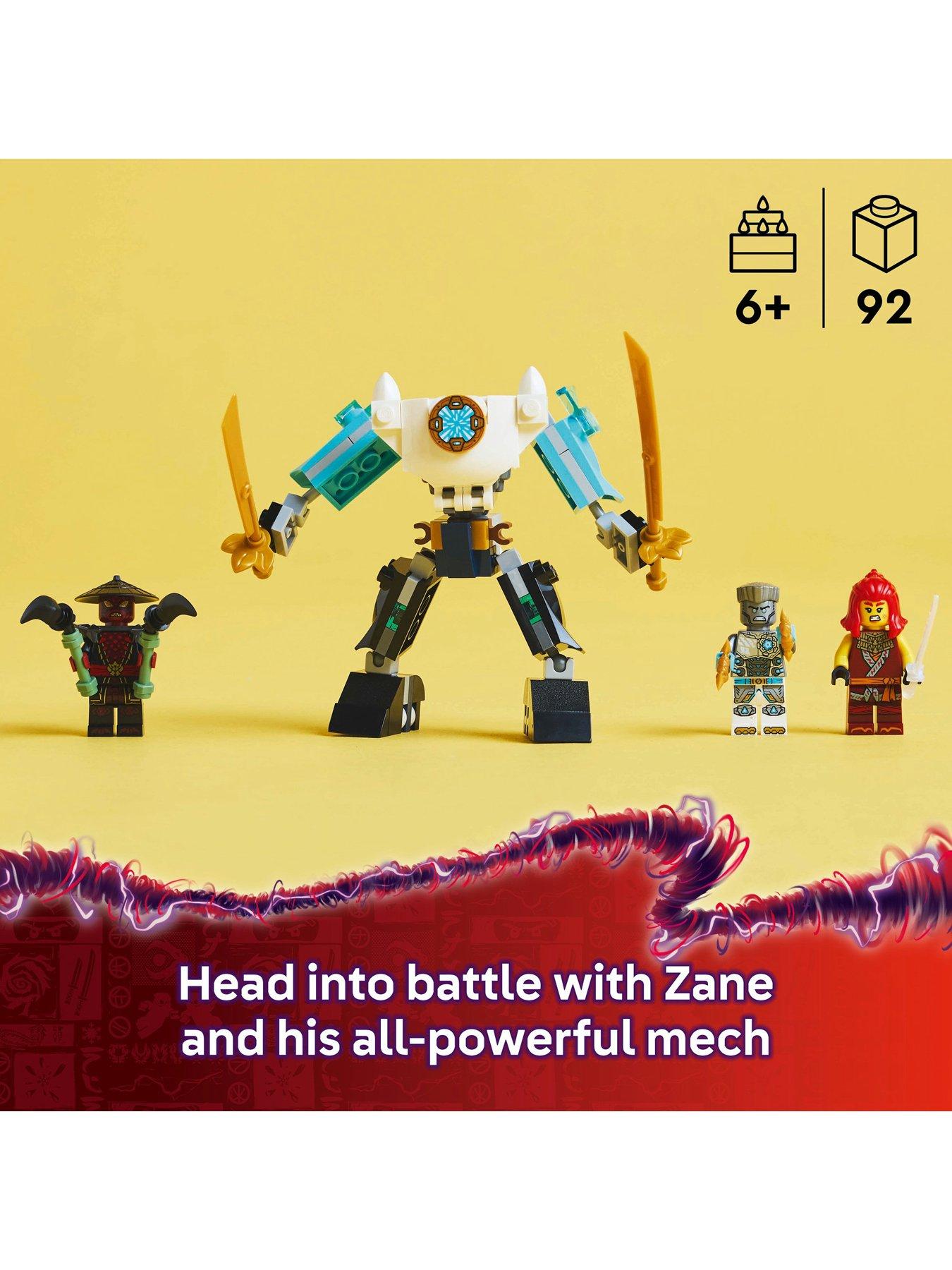 Image 2 of 8 of LEGO Ninjago Zane&rsquo;s Battle Suit Mech Toy Set 71827