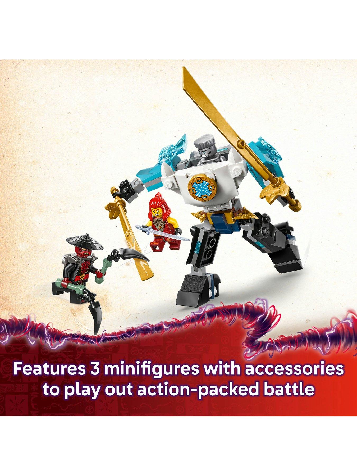 Image 4 of 8 of LEGO Ninjago Zane&rsquo;s Battle Suit Mech Toy Set 71827