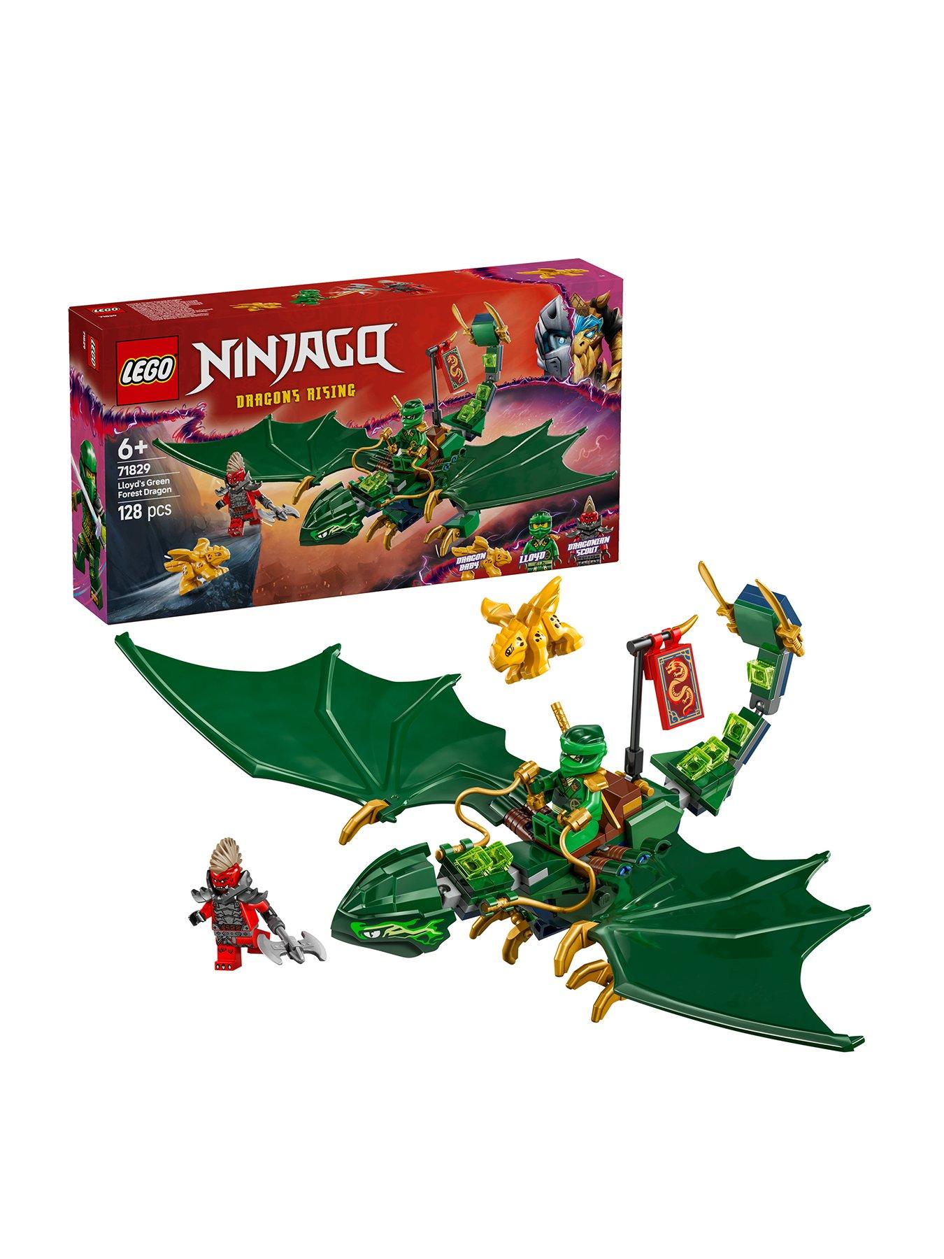 LEGO Ninjago Lloyd’s Green Forest Dragon Toy 71829