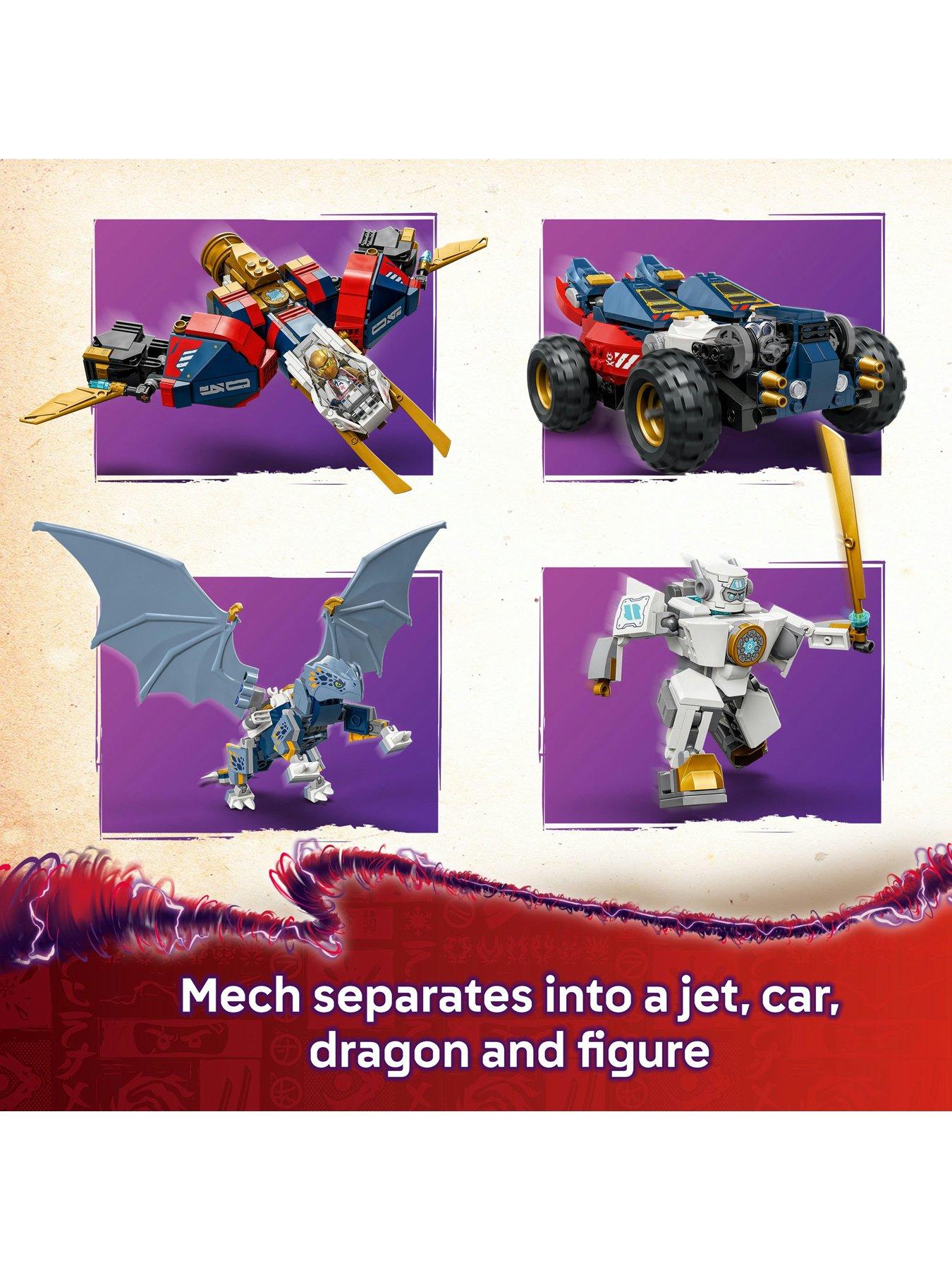 LEGO Ninjago 4in1 Zane's Ultra Combiner Mech 71834 | Very
