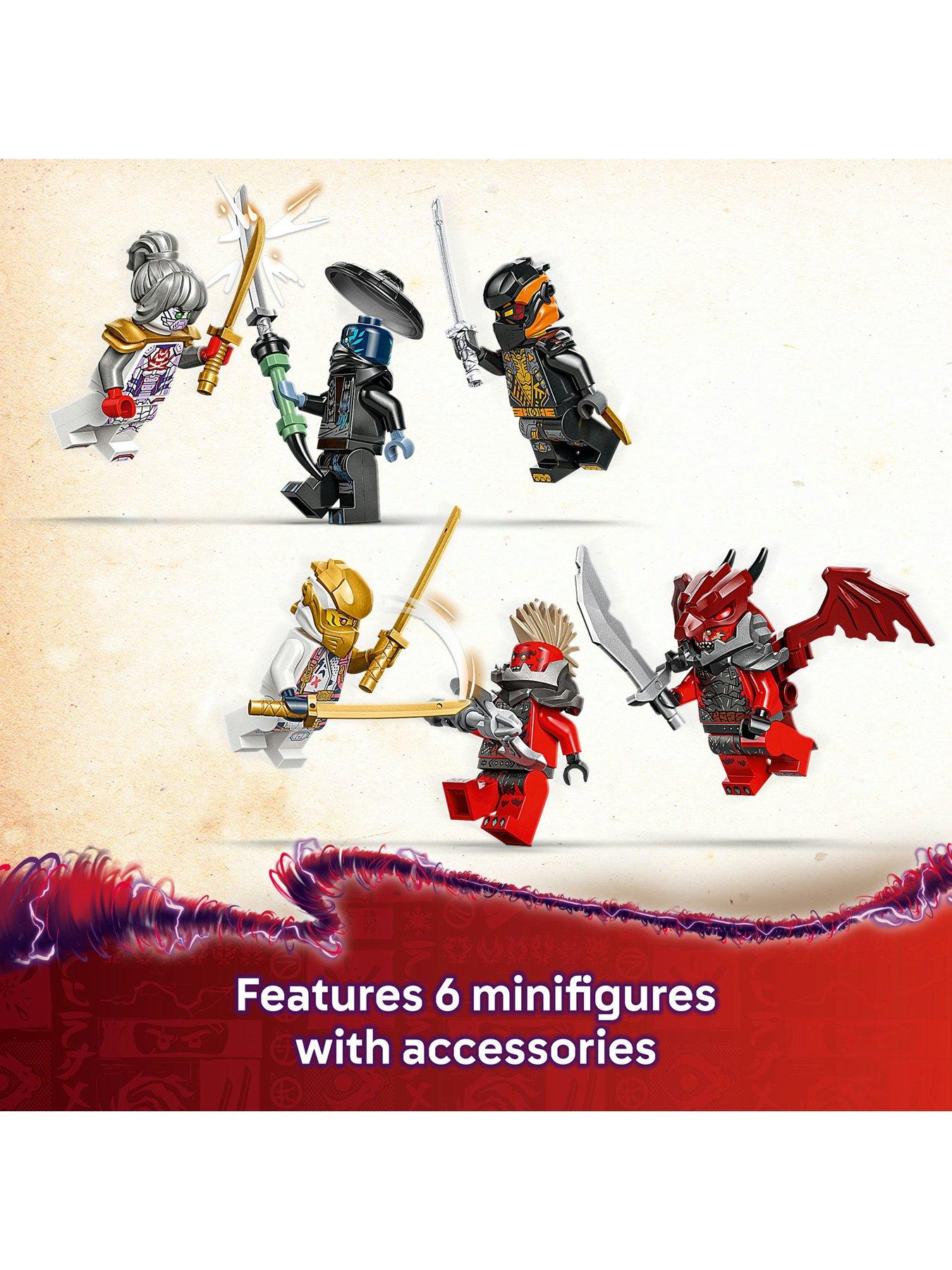Image 4 of 8 of LEGO Ninjago 4in1 Zane&rsquo;s Ultra Combiner Mech 71834