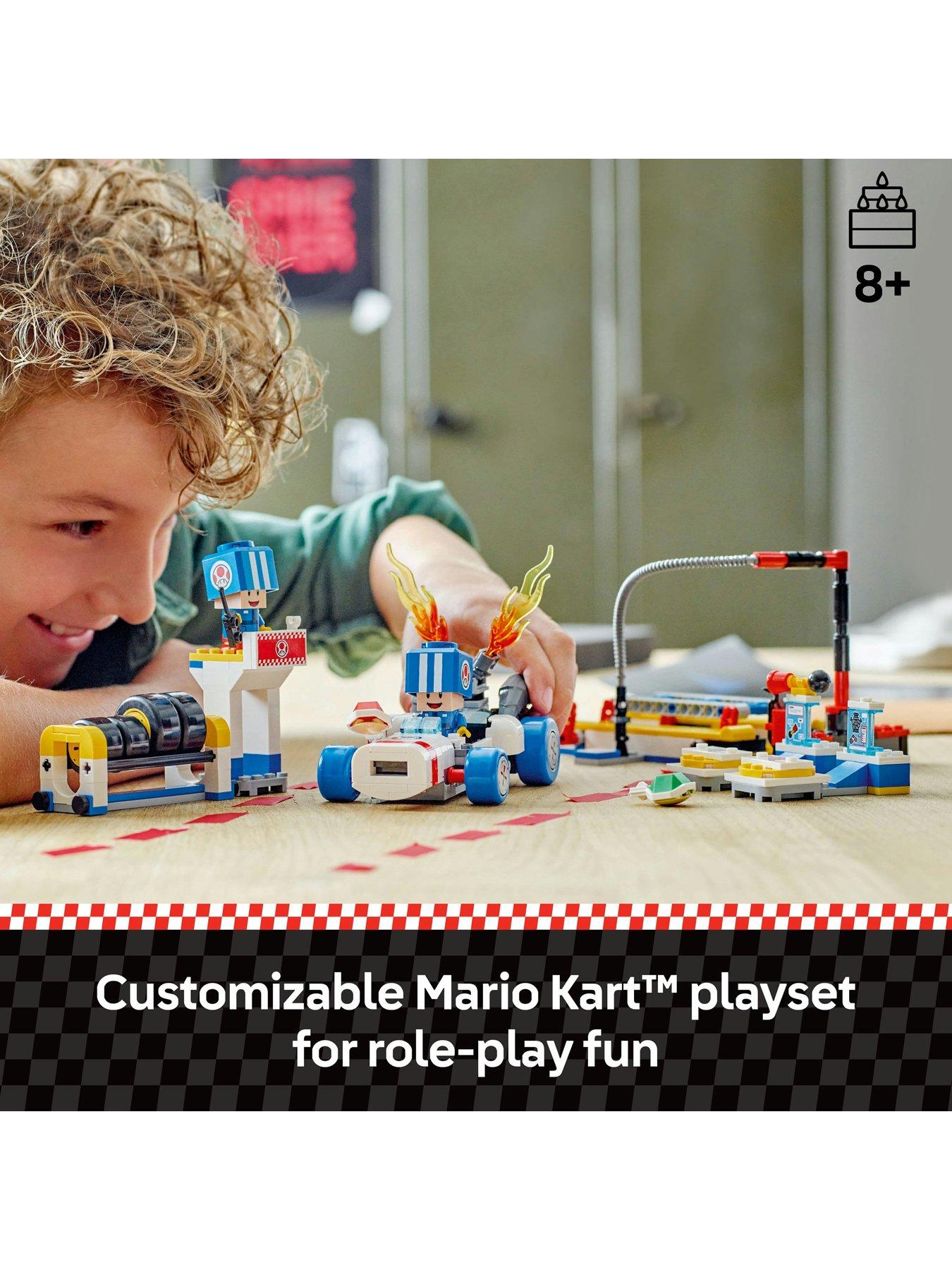 Image 2 of 7 of LEGO Super Mario Mario Kart - Toads Garage