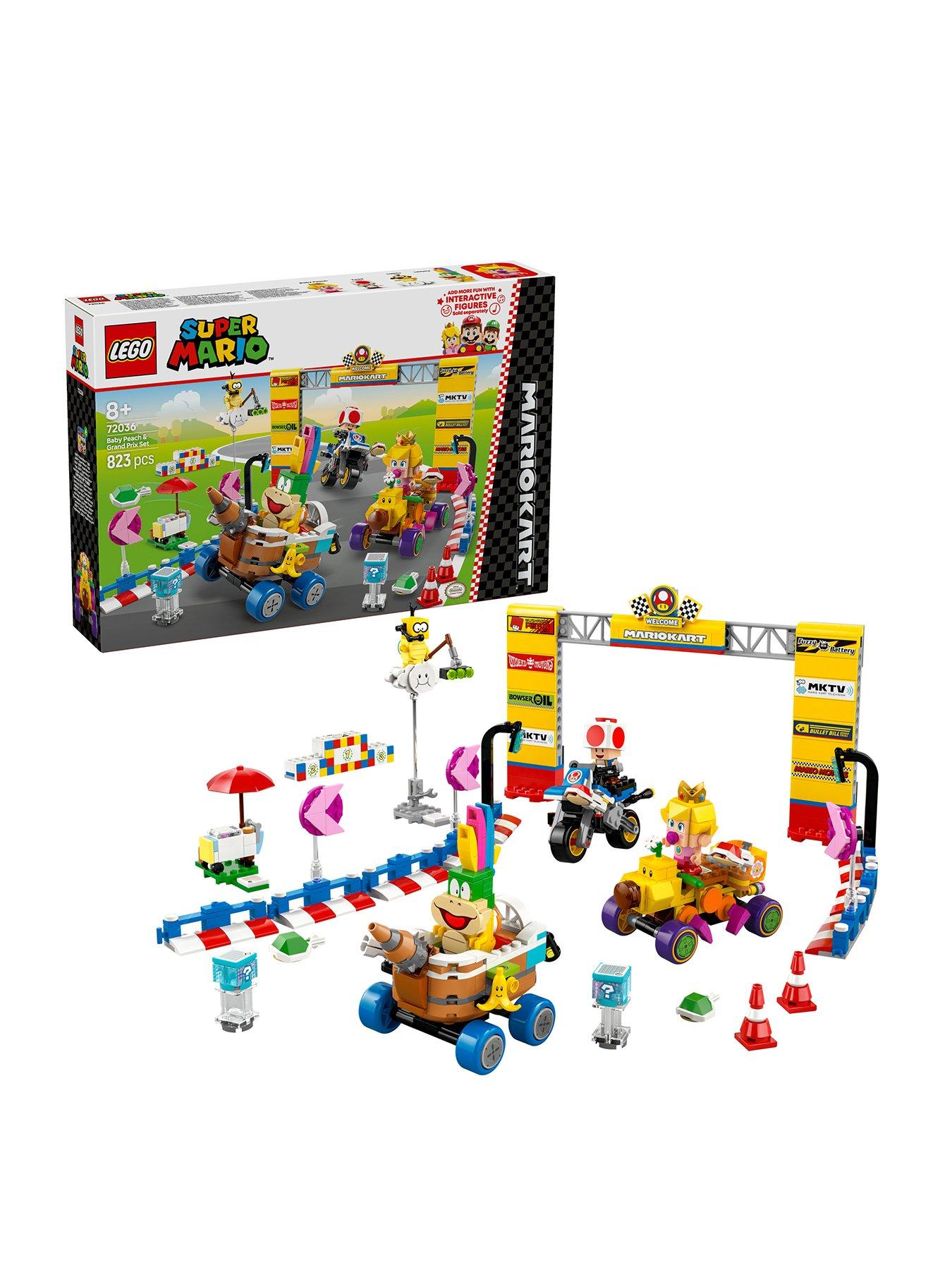 Image 1 of 7 of LEGO Super Mario Mario Kart - Baby Peach &amp; Grand Prix Set