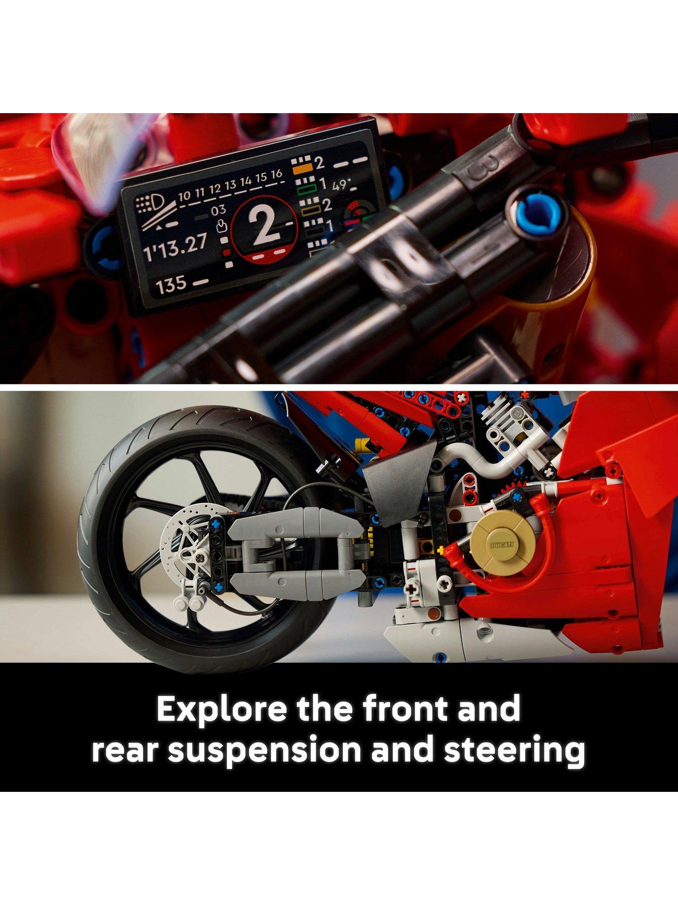 Image 3 of 8 of LEGO Technic Ducati Panigale V4 S Motorcycle 42202