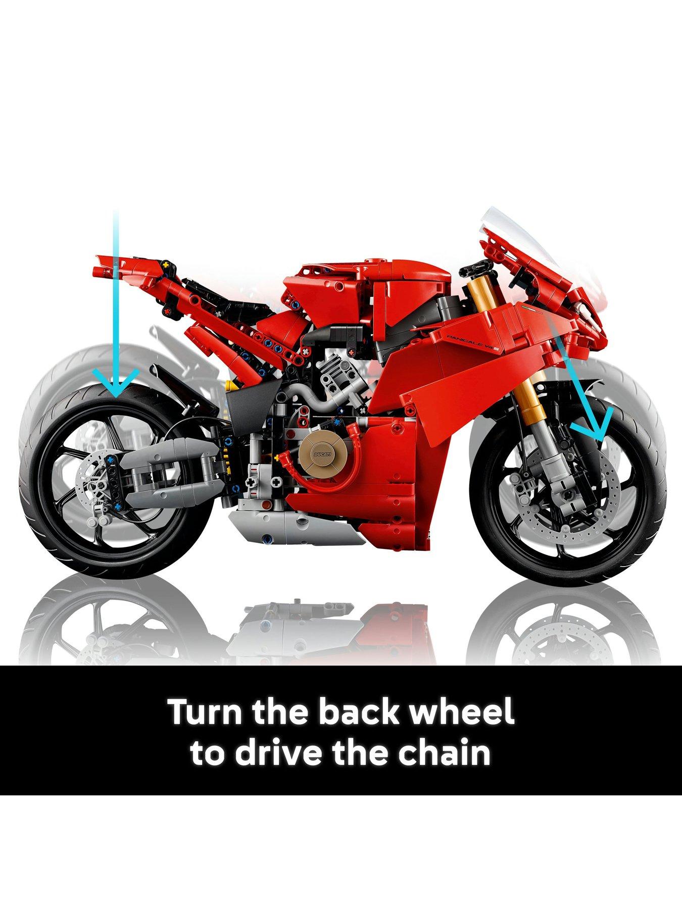 Image 5 of 8 of LEGO Technic Ducati Panigale V4 S Motorcycle 42202