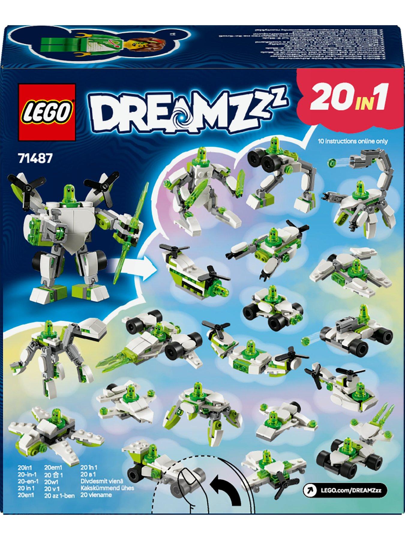Image 7 of 8 of LEGO DreamZzz Z-Blob&rsquo;s Robot and Vehicle Adventures Mech Toys 71487