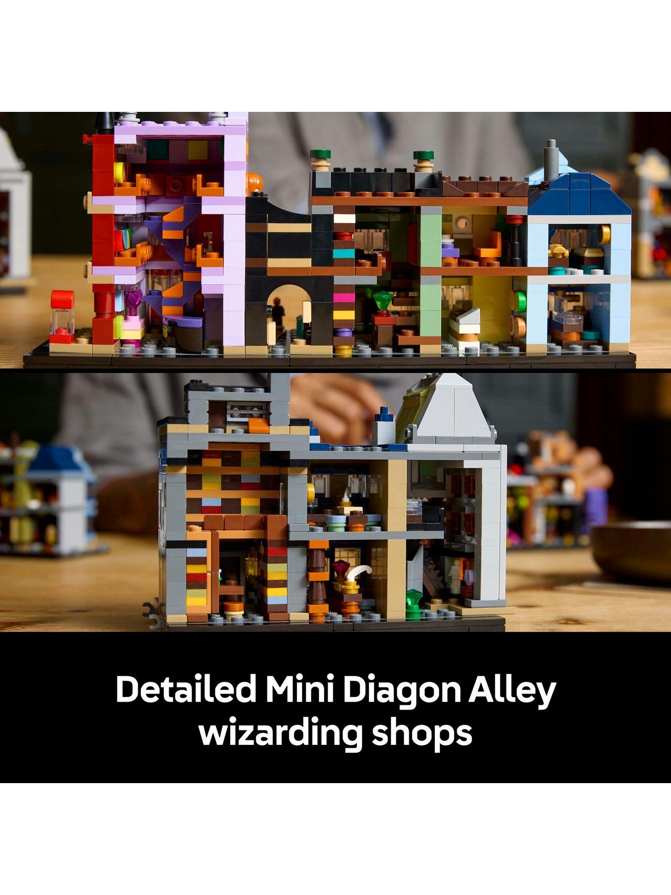 LEGO Harry Potter Diagon Alley Wizarding Shops 76444 Very