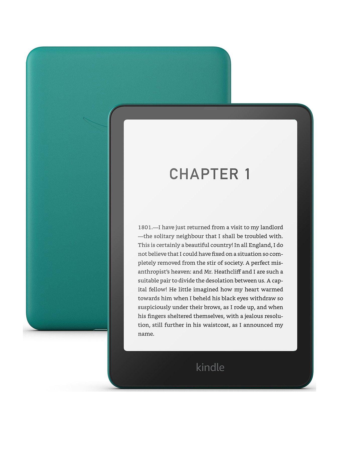 Amazon Kindle Paperwhite eReader (16GB) with Ads - Jade | Very.co.uk 