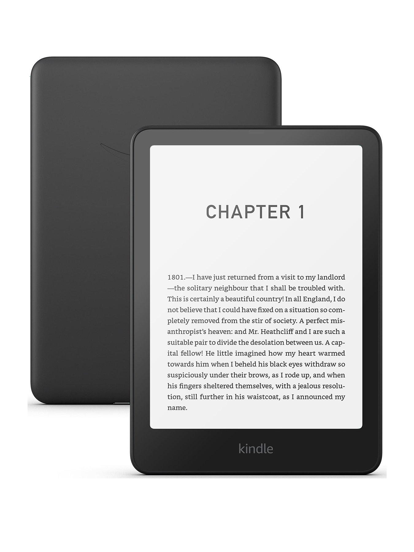 Amazon Kindle Paperwhite eReader (16GB) - With Ads - Black | Very