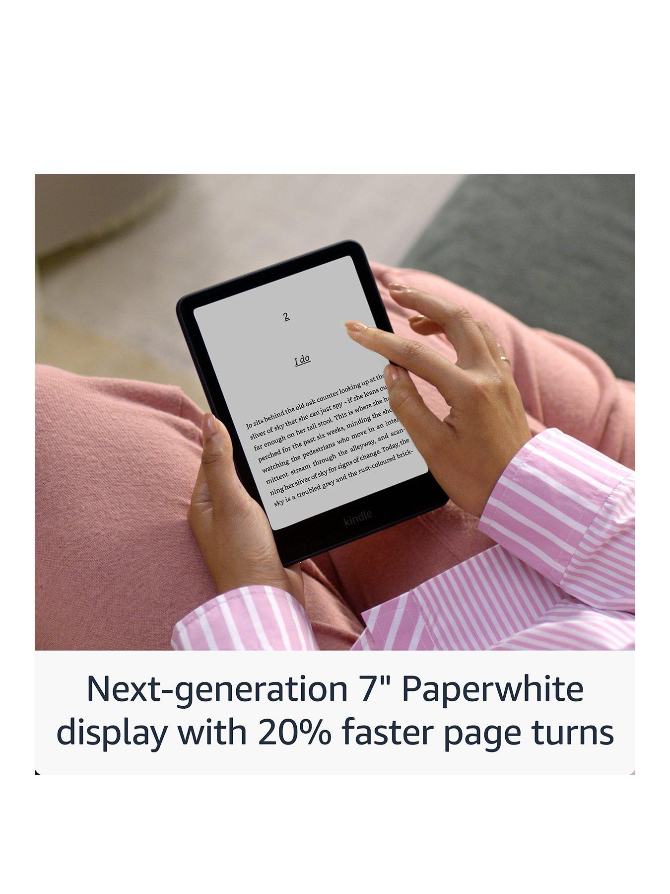 Amazon Kindle Paperwhite eReader (16GB) - With Ads - Black | Very