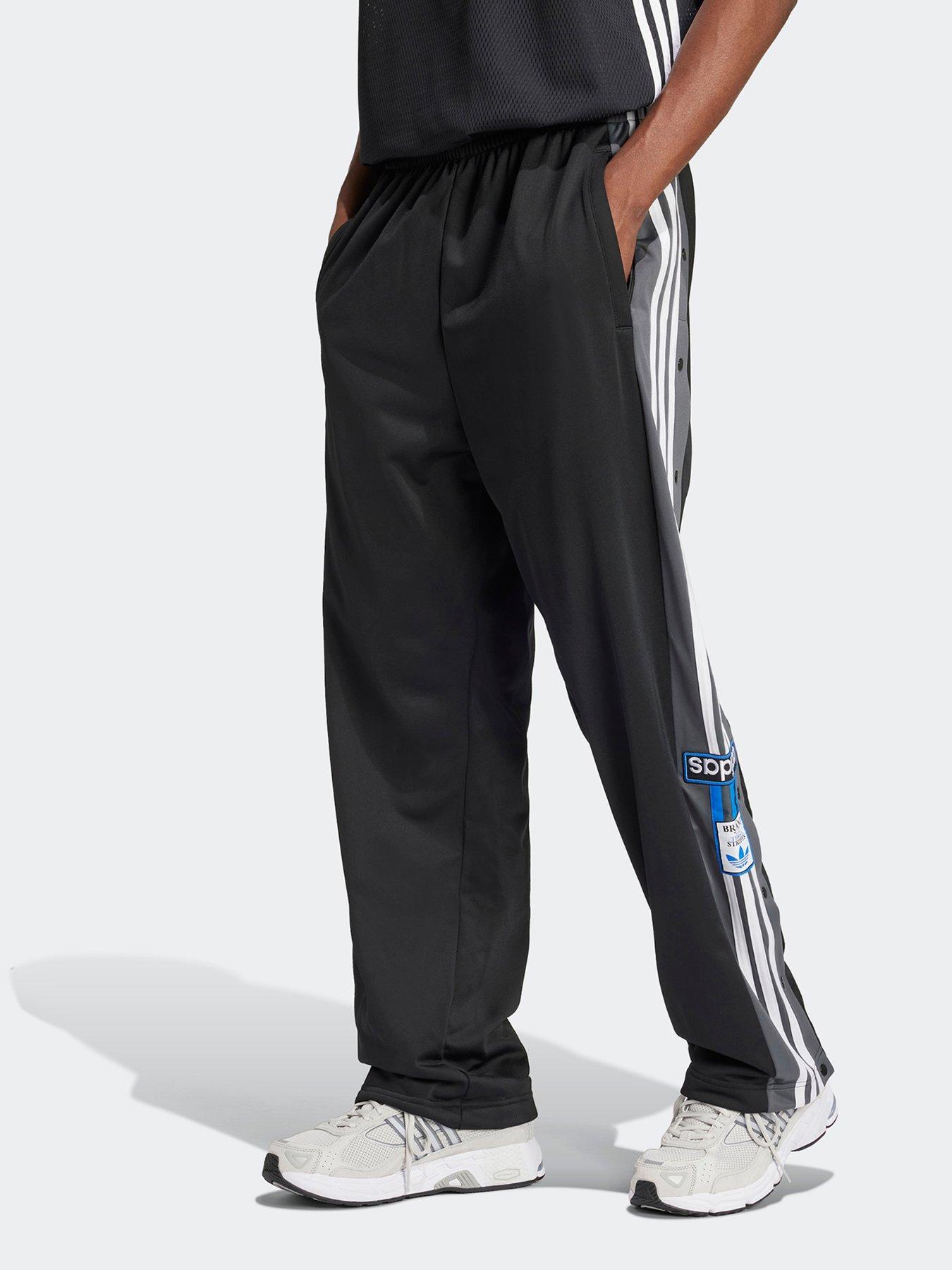 undefined Mens Adibreak Track Pants - Black