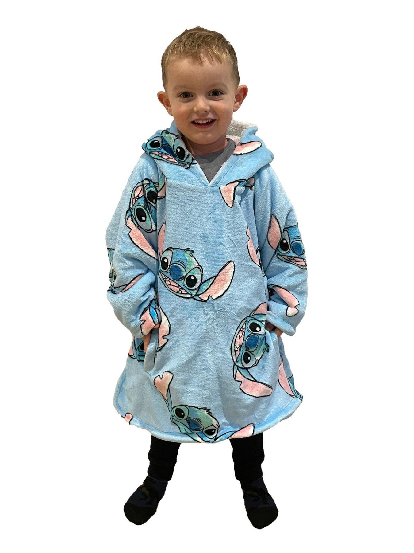 Product photograph of Lilo Stitch Lilo Amp Stitch Hooded Wearable Fleece- Small from very.co.uk