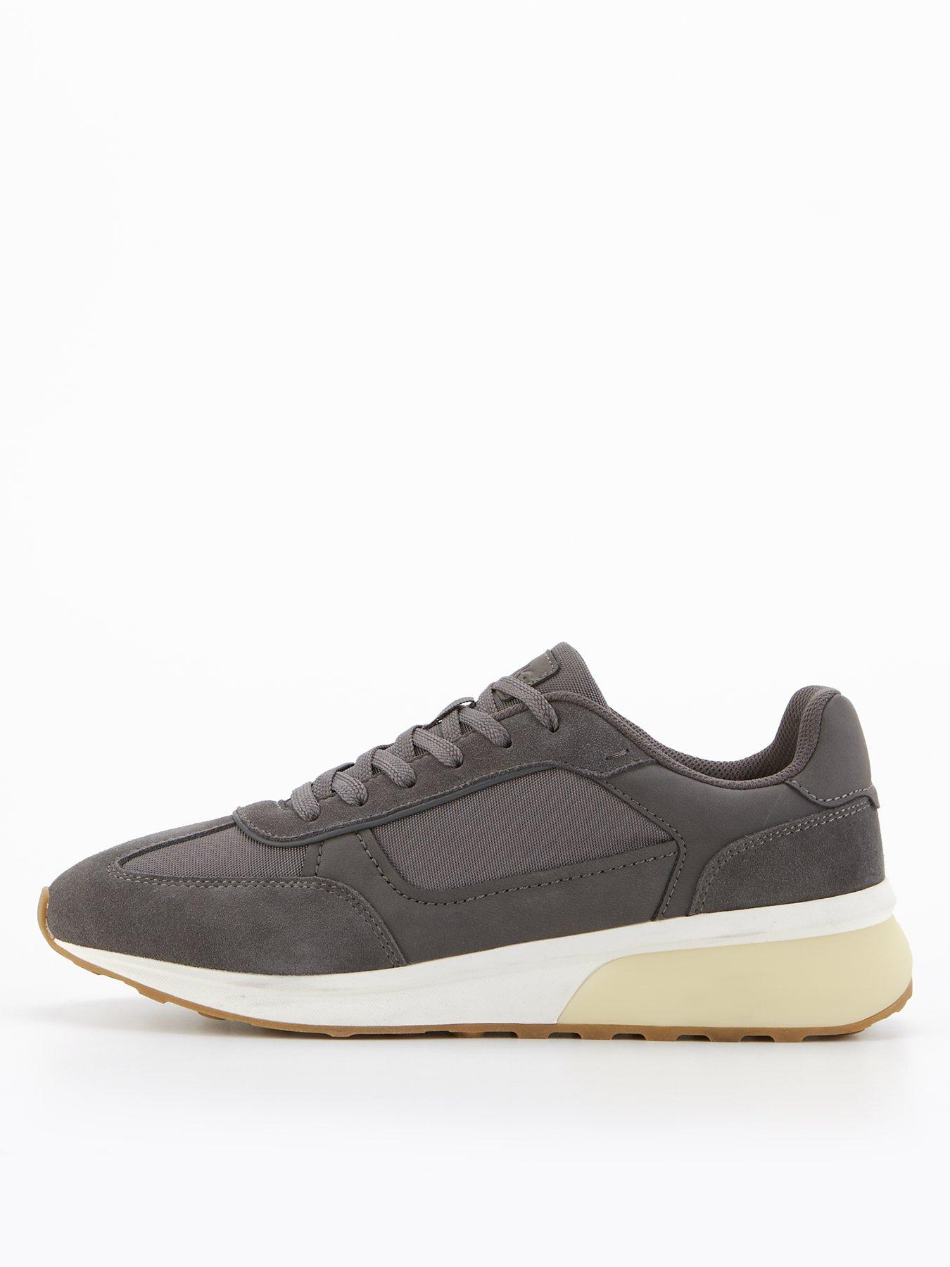 Image 1 of 7 of Mango Rule Smart Trainers - Grey