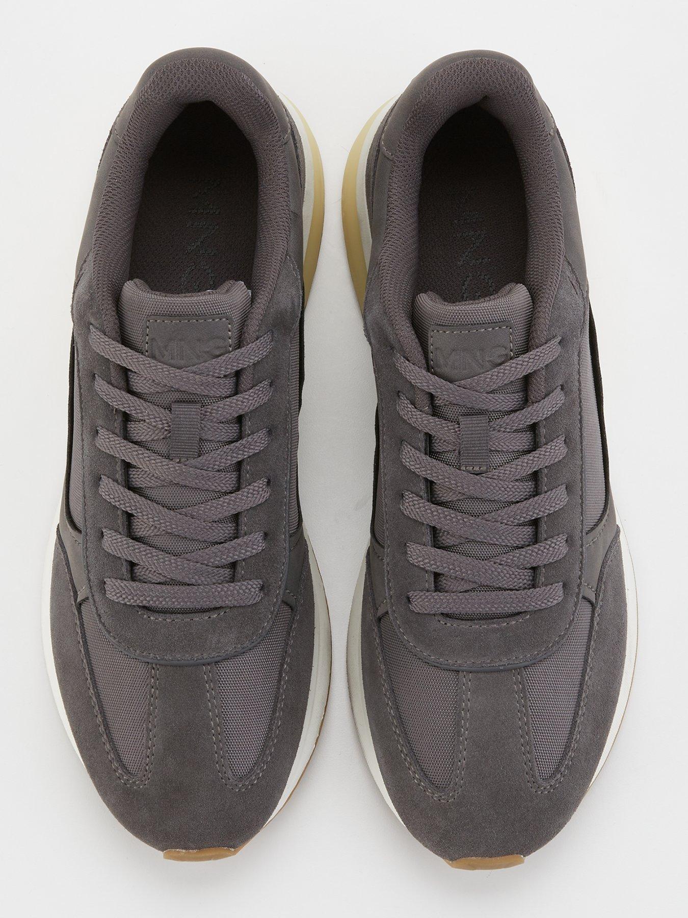 Image 4 of 7 of Mango Rule Smart Trainers - Grey