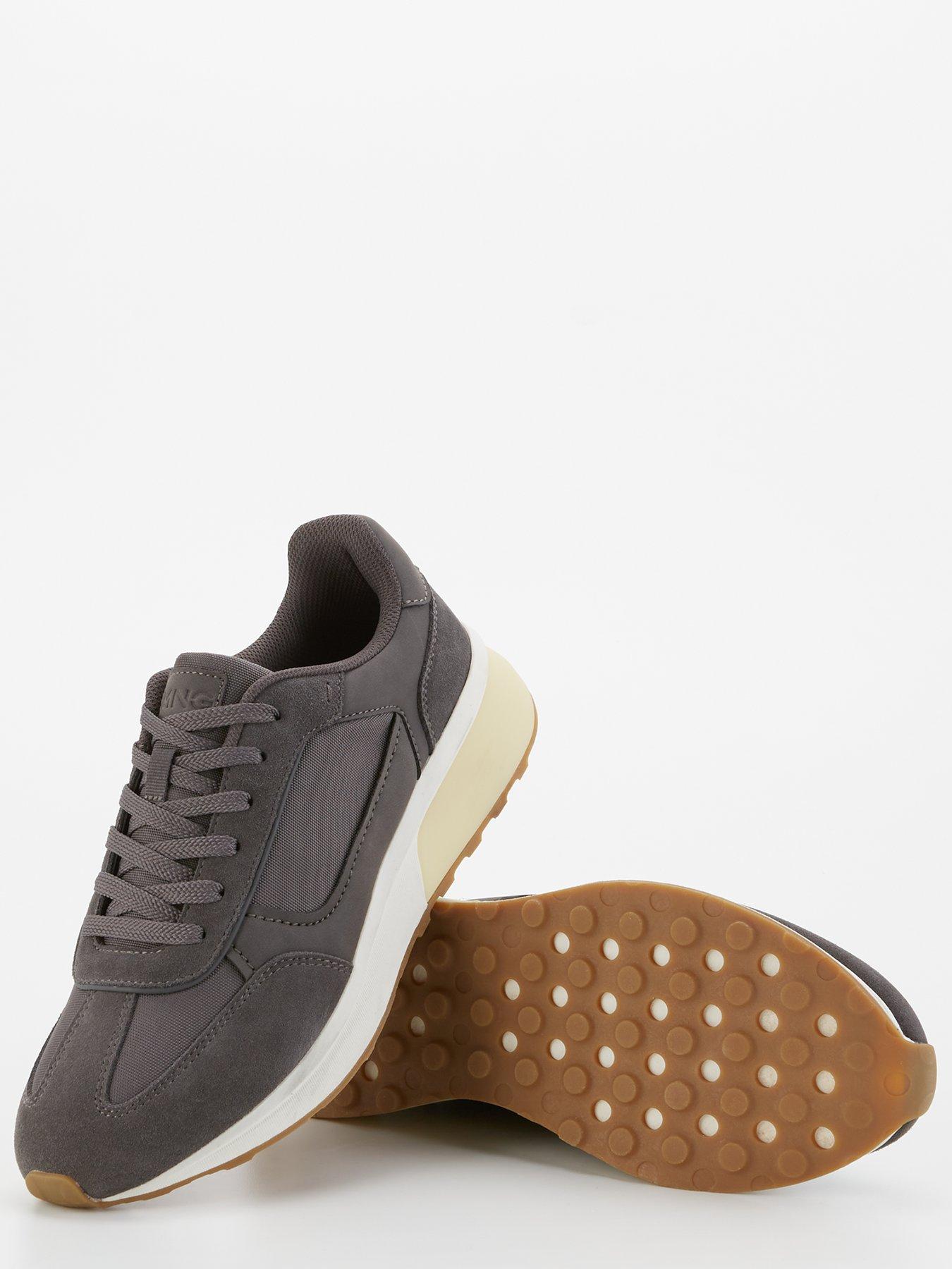 Image 5 of 7 of Mango Rule Smart Trainers - Grey