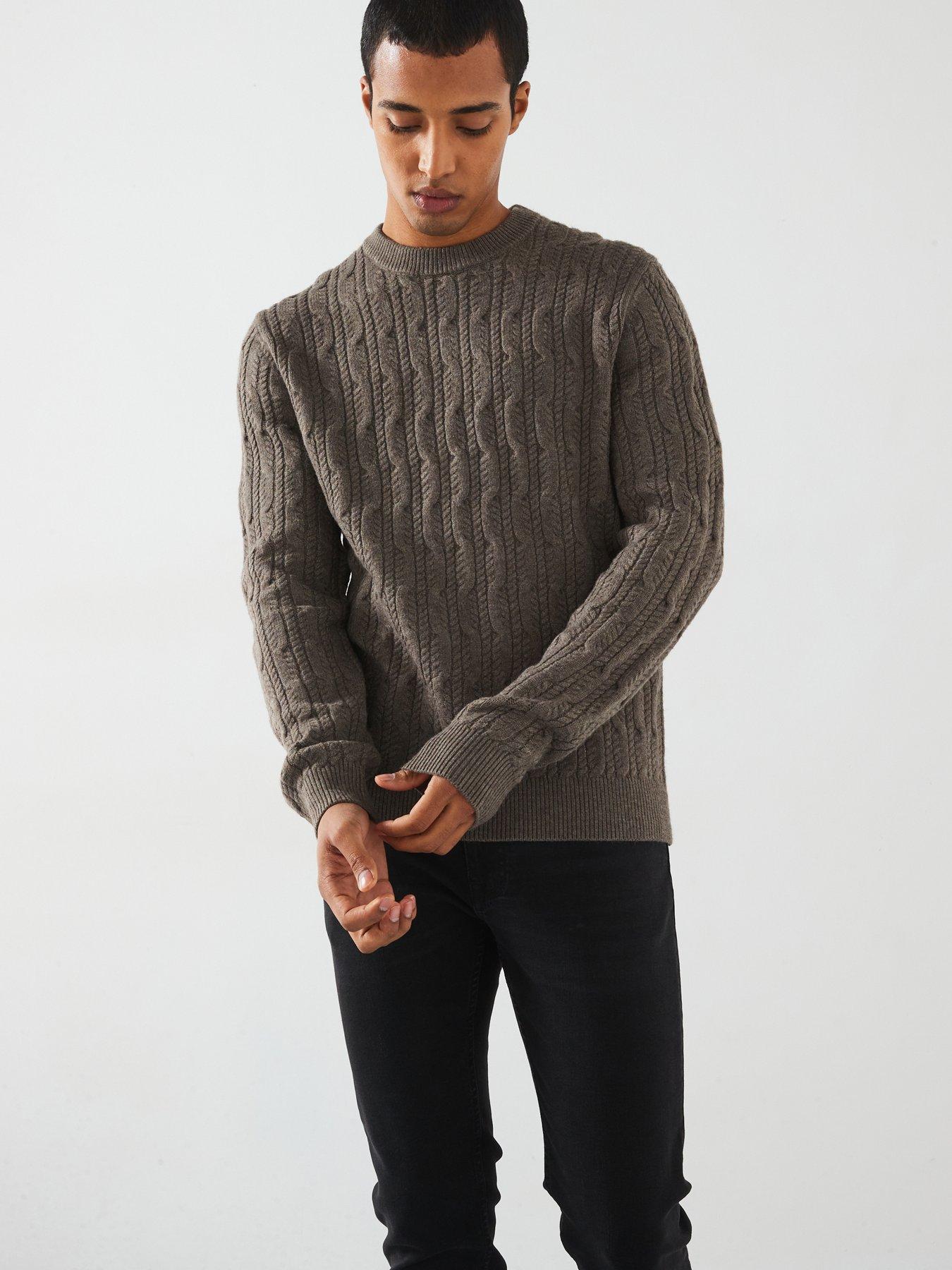 undefined Koipe Long Sleeved Knitted Jumper - Grey