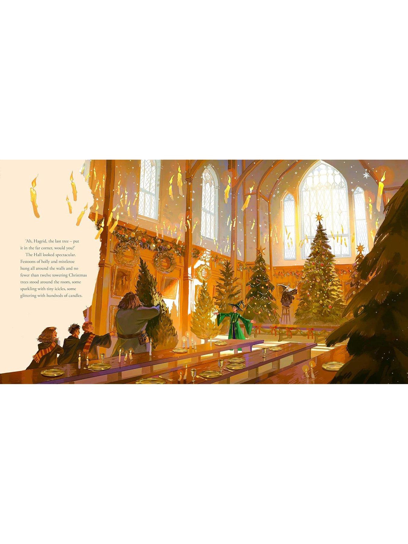 Harry Potter Christmas at Hogwarts Book Very