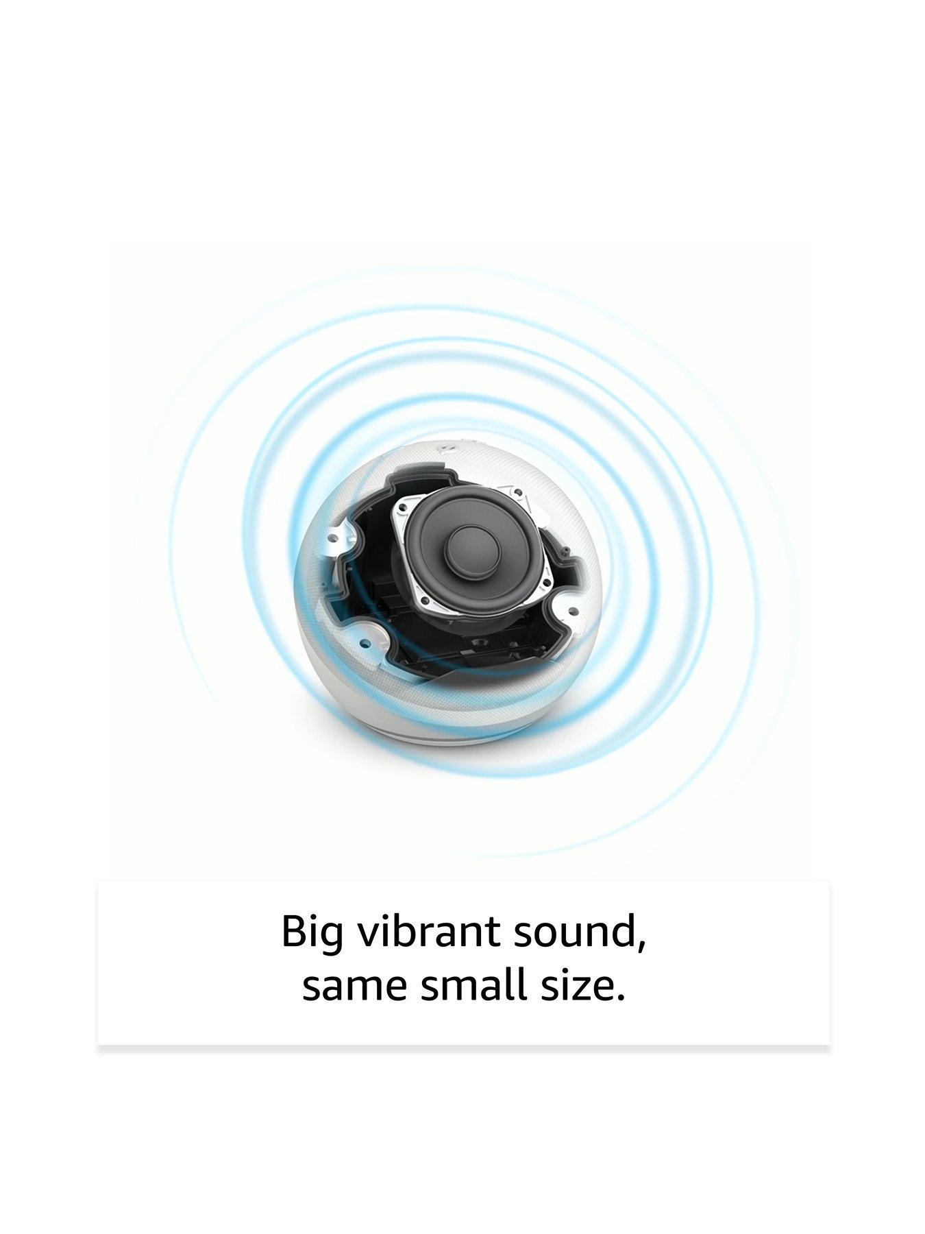Image 2 of 7 of Amazon Amazon Echo Dot (5th Generation) Smart Speaker - 2 Pack, White