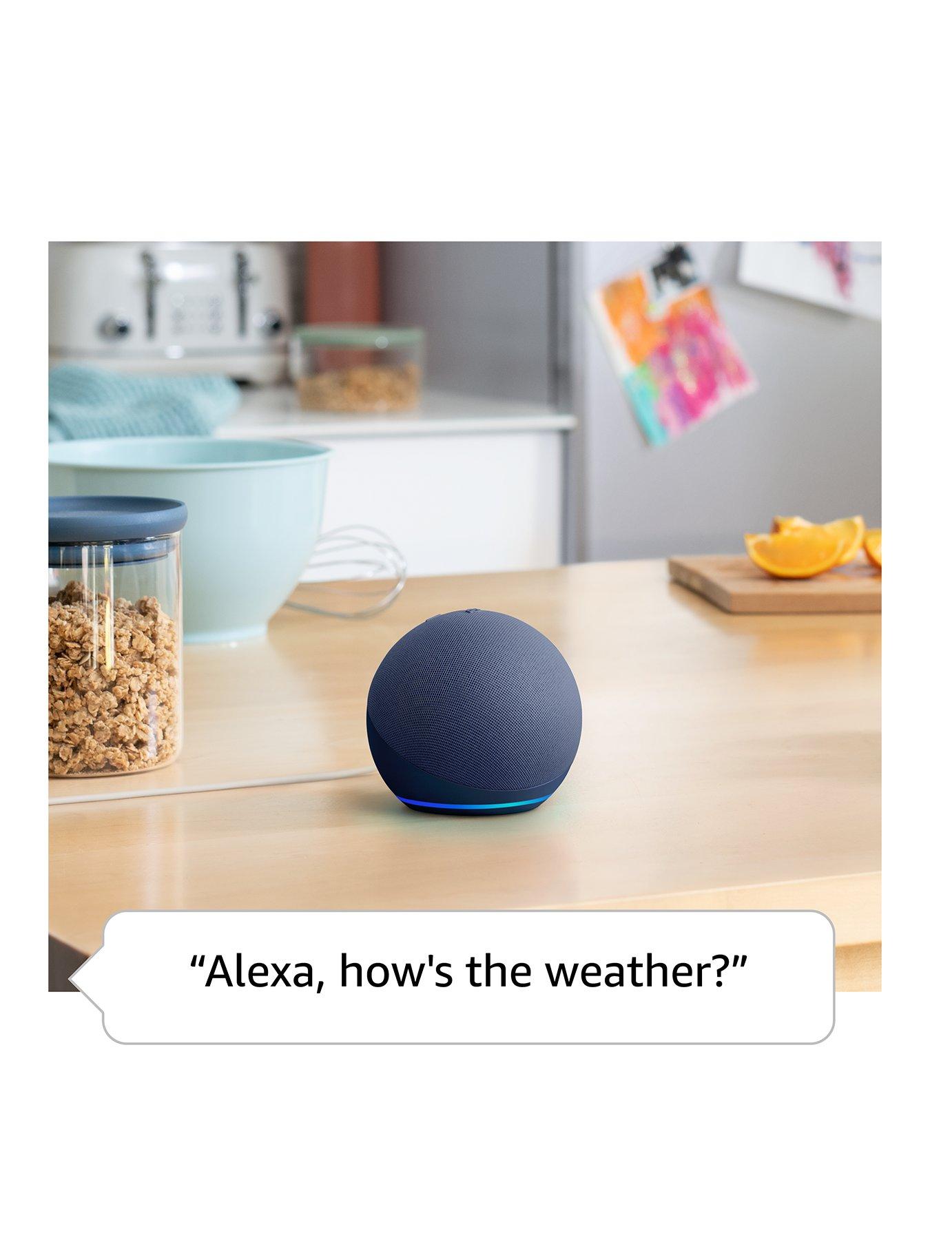 Image 3 of 7 of Amazon Amazon Echo Dot (5th Generation) Smart Speaker - 2 Pack, White