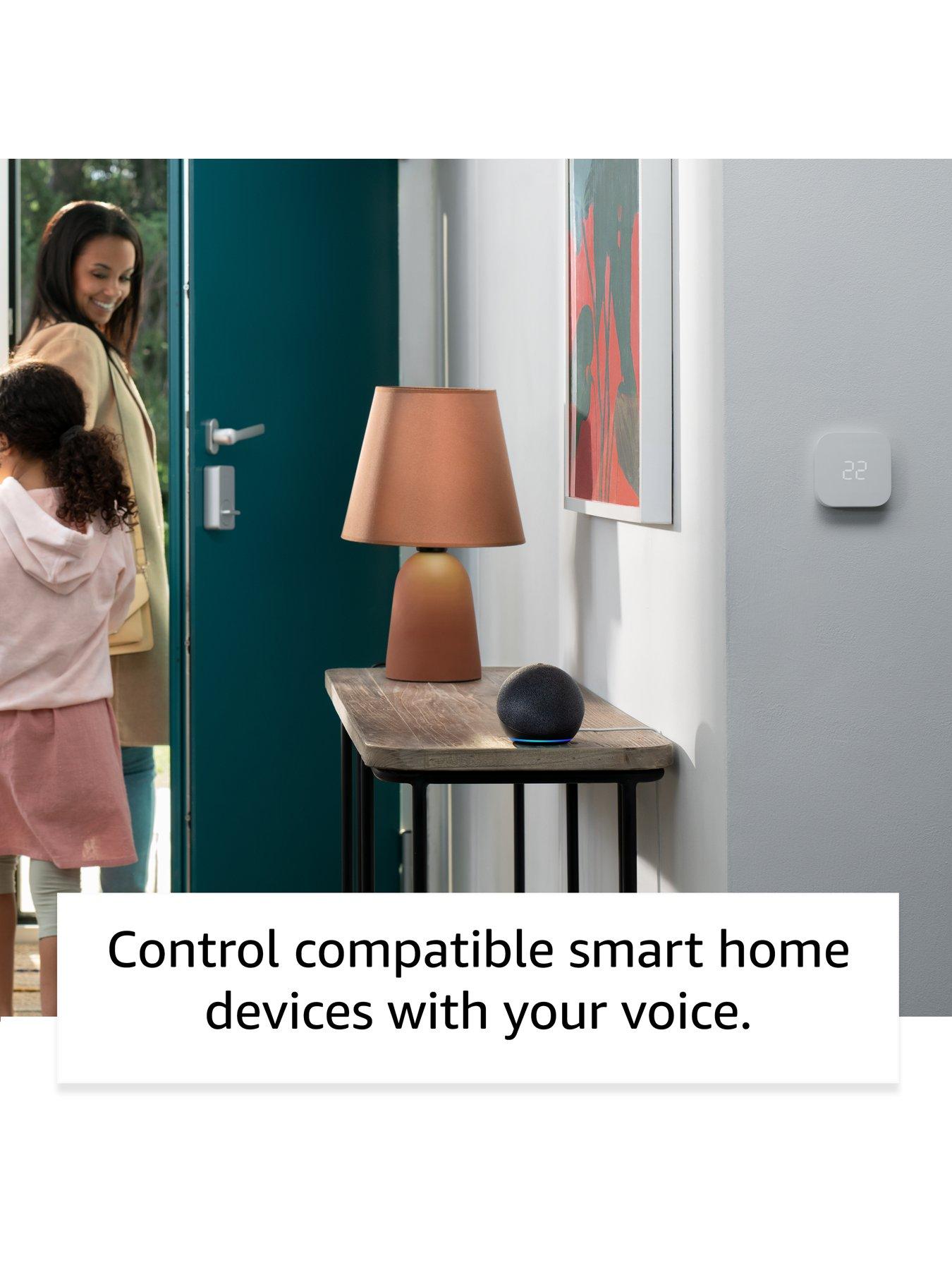 Image 4 of 7 of Amazon Amazon Echo Dot (5th Generation) Smart Speaker - 2 Pack, White
