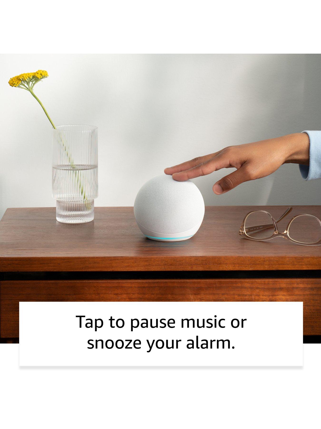 Image 5 of 7 of Amazon Echo Dot (5th Generation) Smart Speaker - 2 Pack, White
