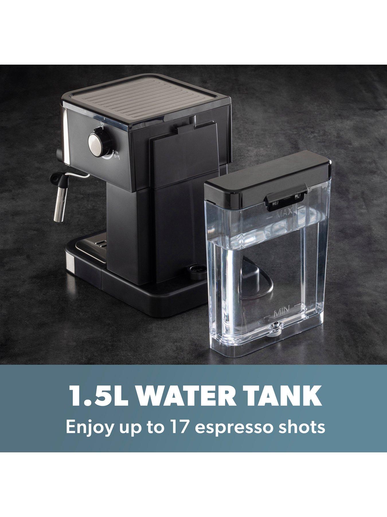 Image 5 of 6 of Daewoo 20-Bar Espresso Coffee Maker with Steam Wand