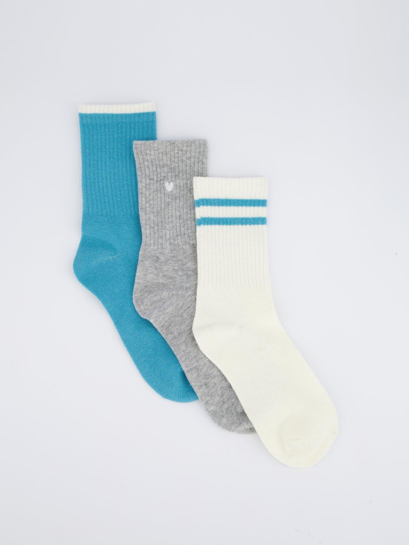 undefined 3pk Rib Socks