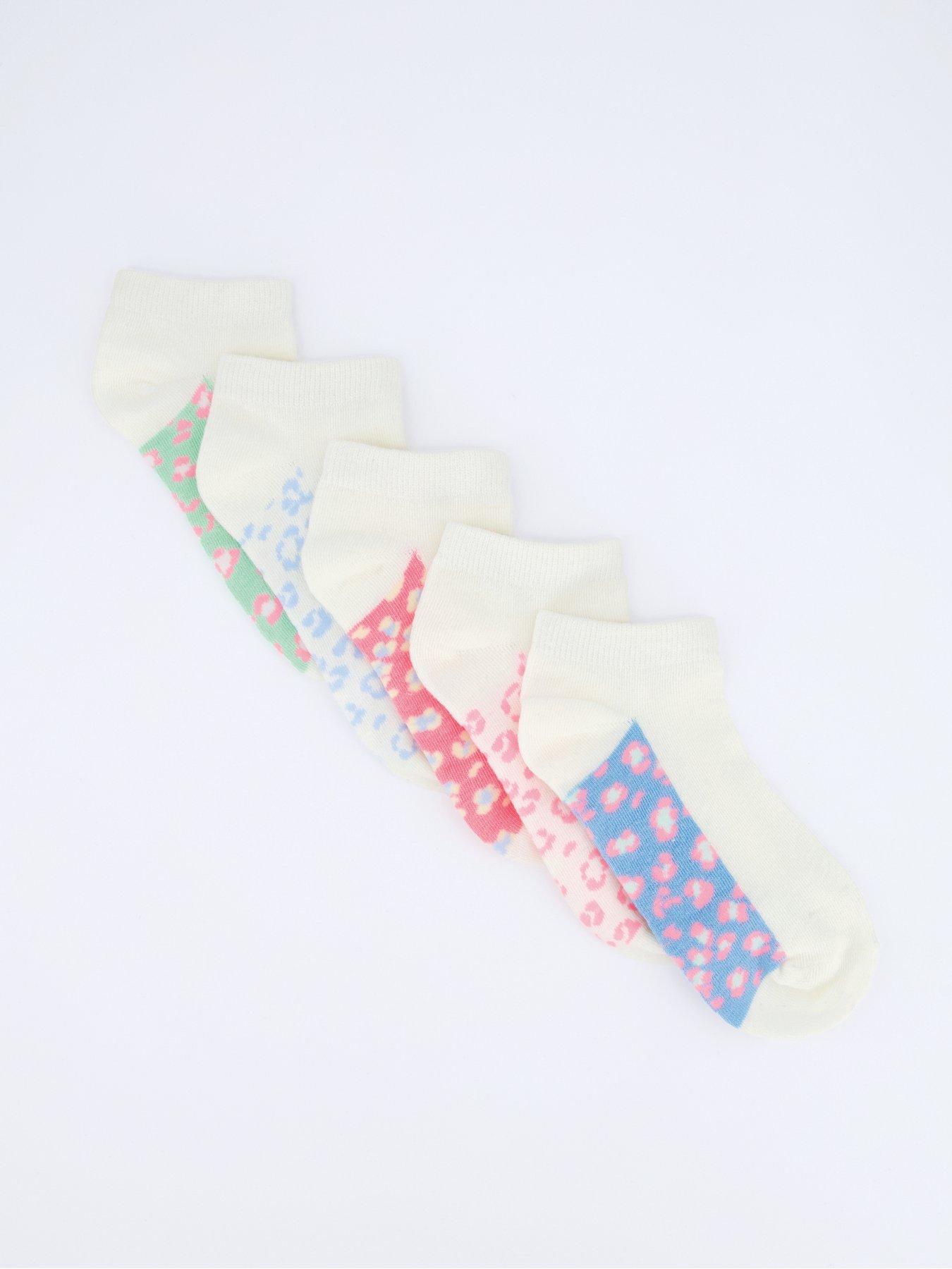 undefined 5pk Printed Pastel Animal  Trainer Liners