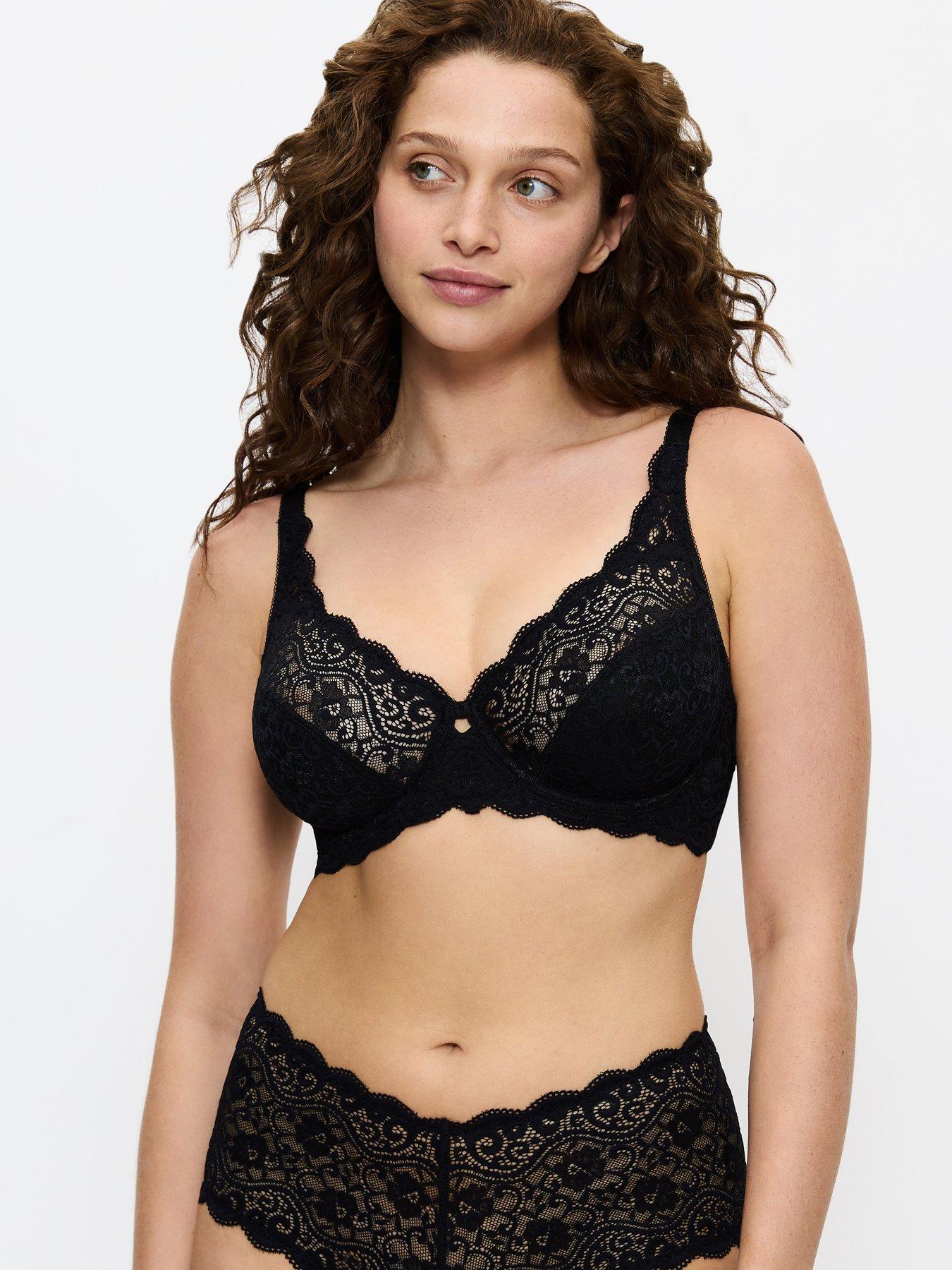 Triumph Amourette 300 Underwired Bra - Black