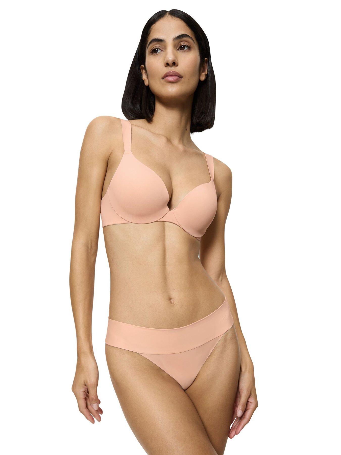 undefined Body Make-up Illusion Balconette Bra - Pink