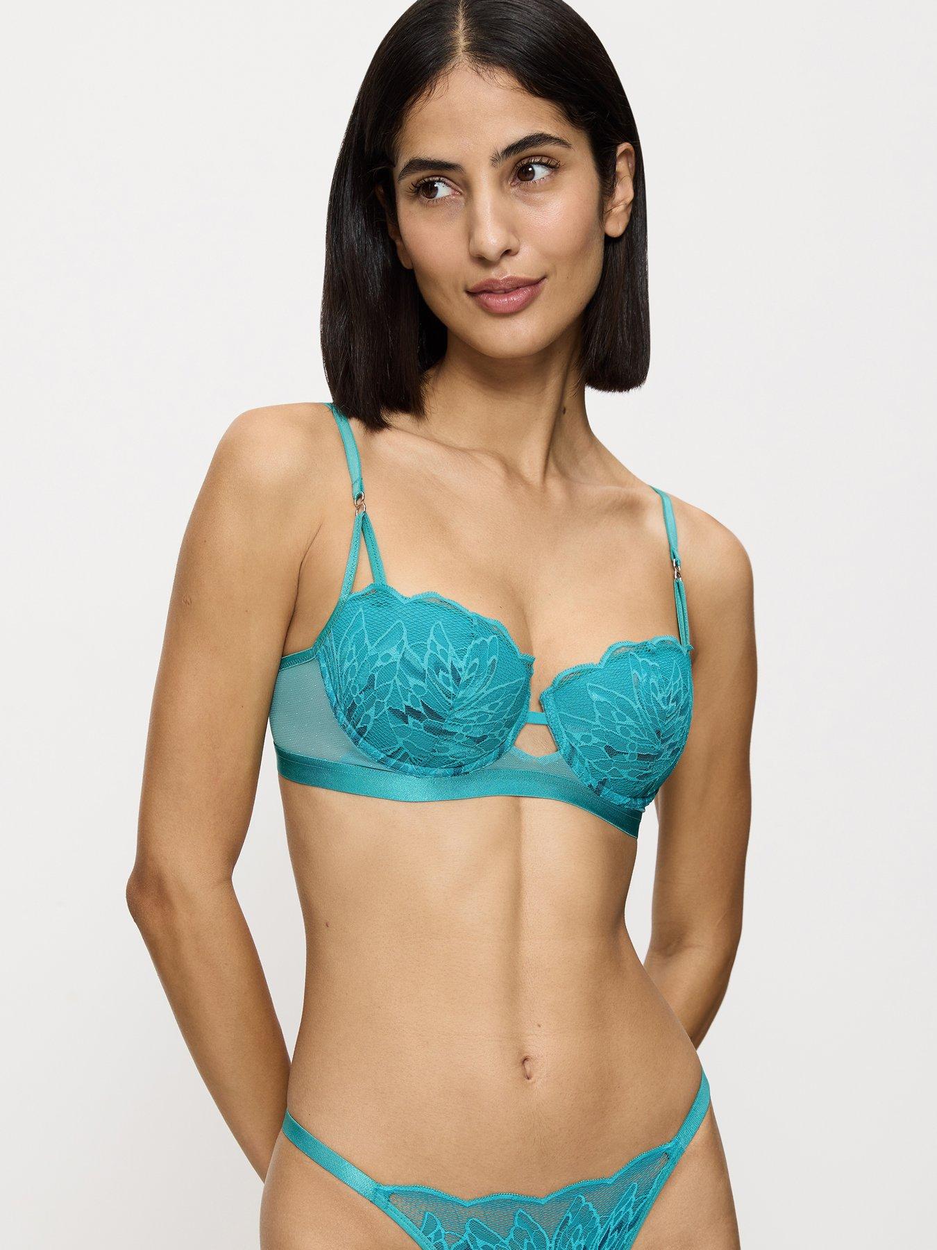 undefined Crazy Stupid Love Underwired Bra - Teal