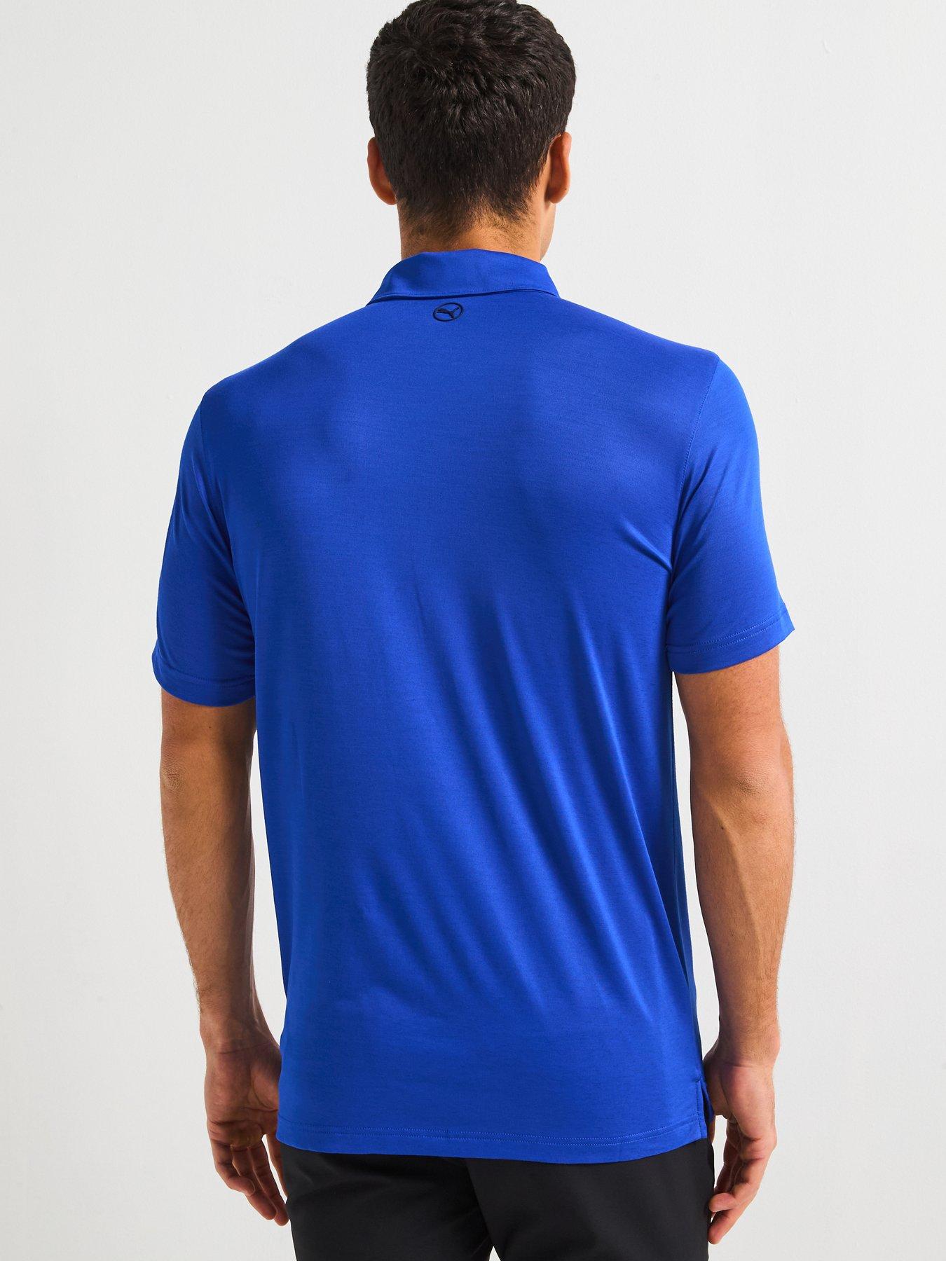 Image 2 of 4 of Puma Mens Golf Con Polo 20 - Festive Blue