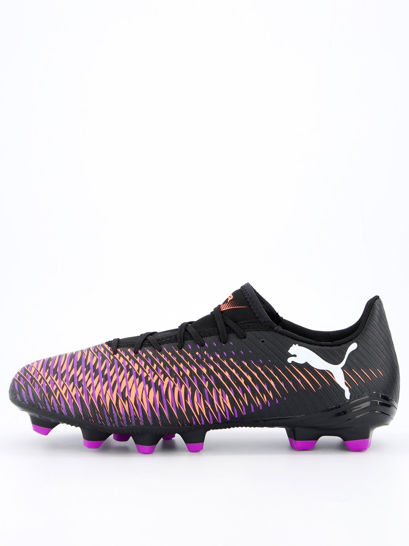 undefined Mens Future 8 Play Firm Ground Football Boot - Black/Purple