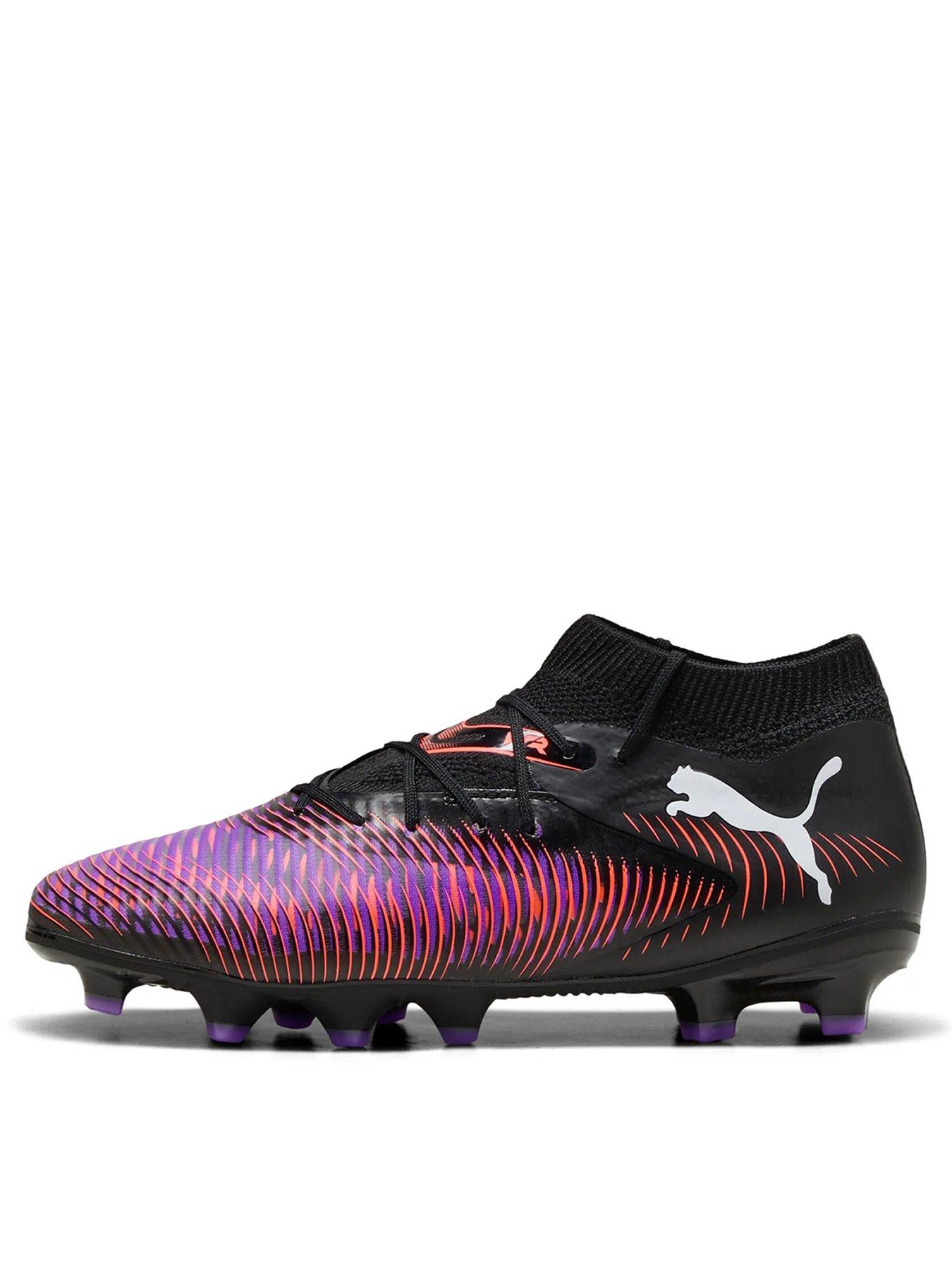 undefined Junior Future 8 Pro Firm Ground Football Boot - Purple/Black