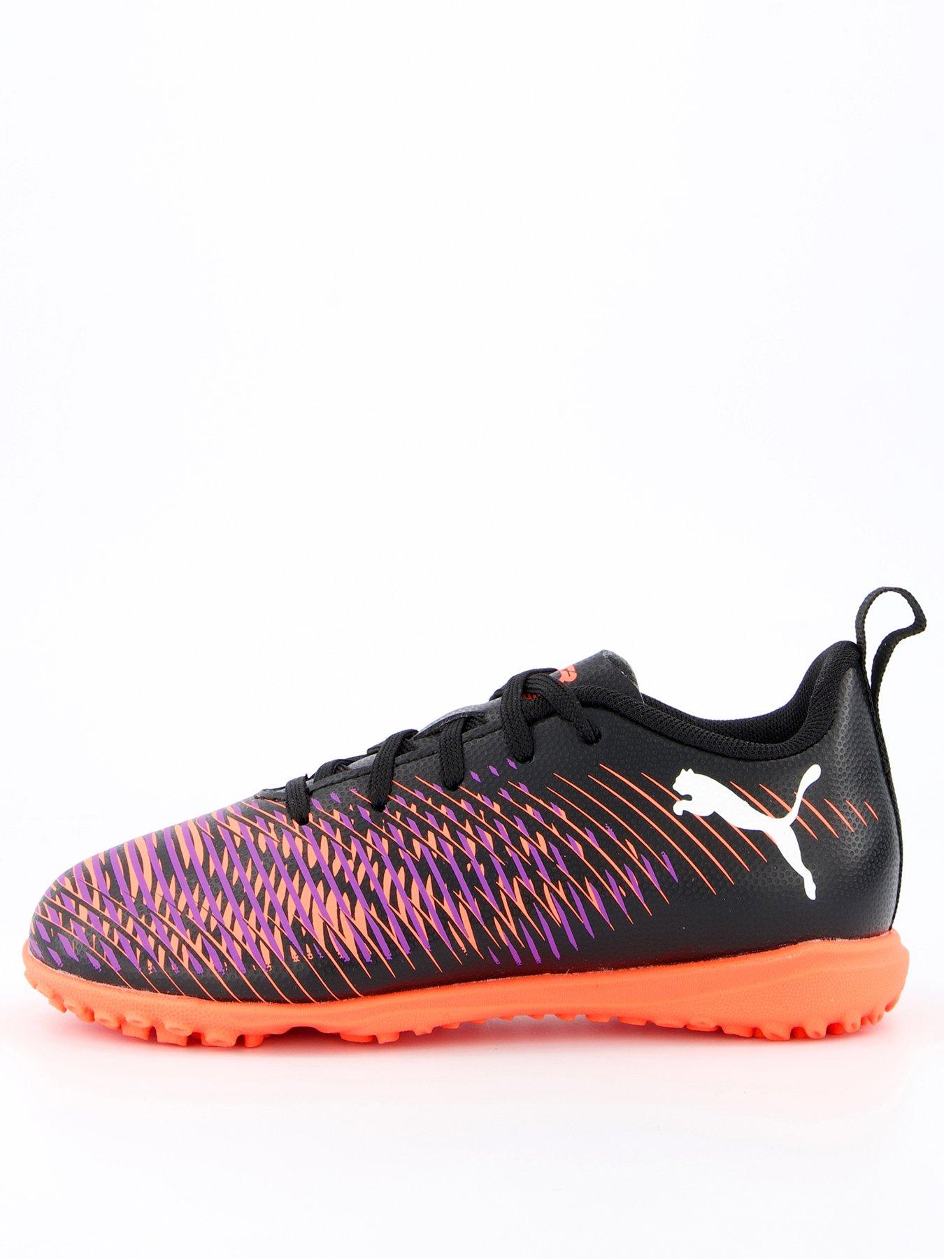 undefined Junior Future 8 Play Astro Turf Football Boot-black/purple