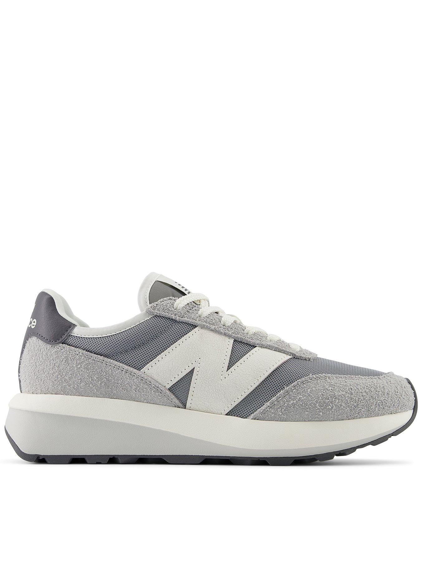 New Balance Unisex 370 Trainers - Concrete