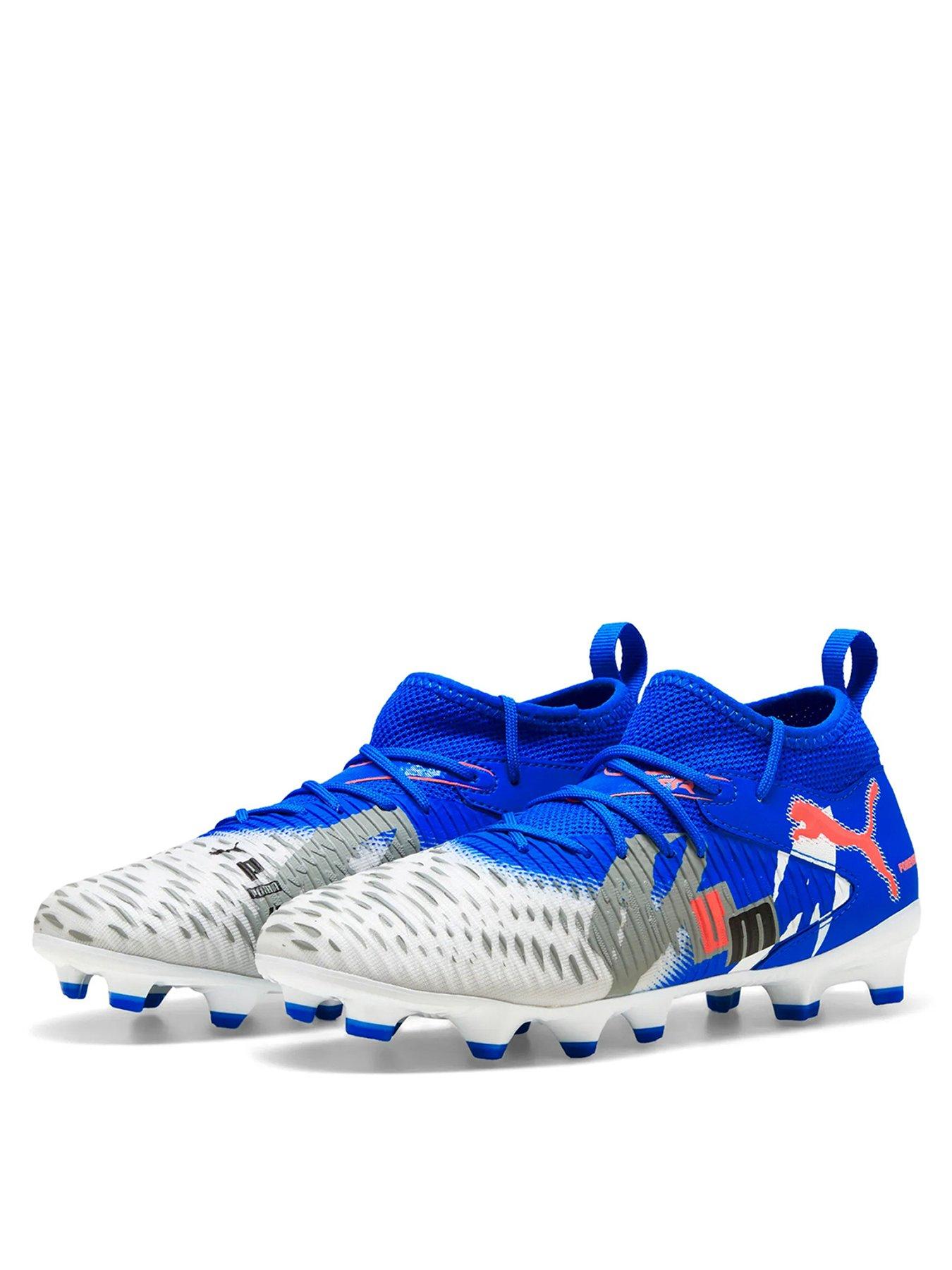 Image 2 of 6 of Puma Junior Future 8 Match Creativity Firm Ground Football Boot - White