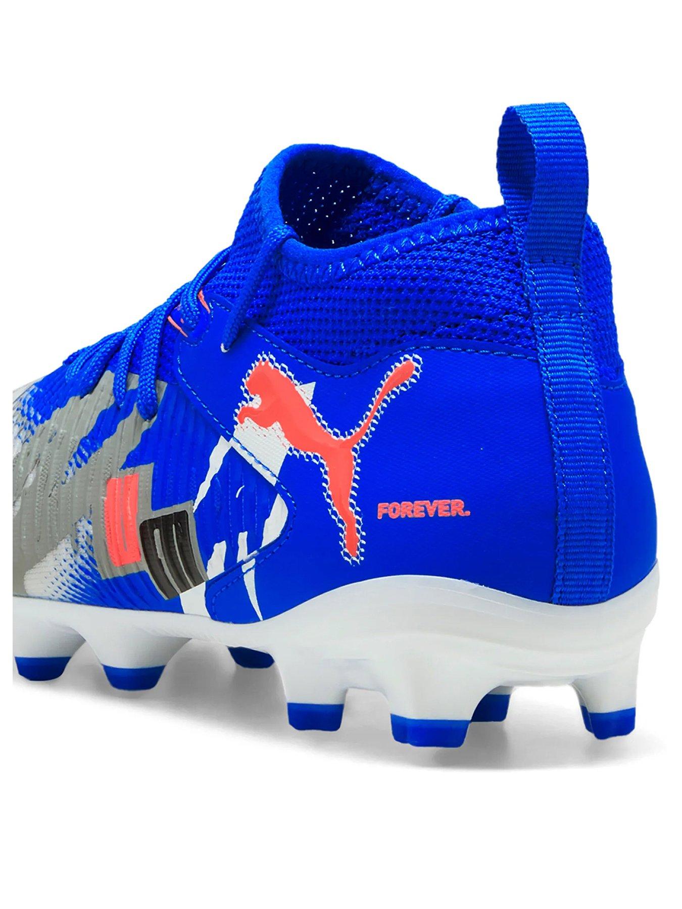 Image 3 of 6 of Puma Junior Future 8 Match Creativity Firm Ground Football Boot - White