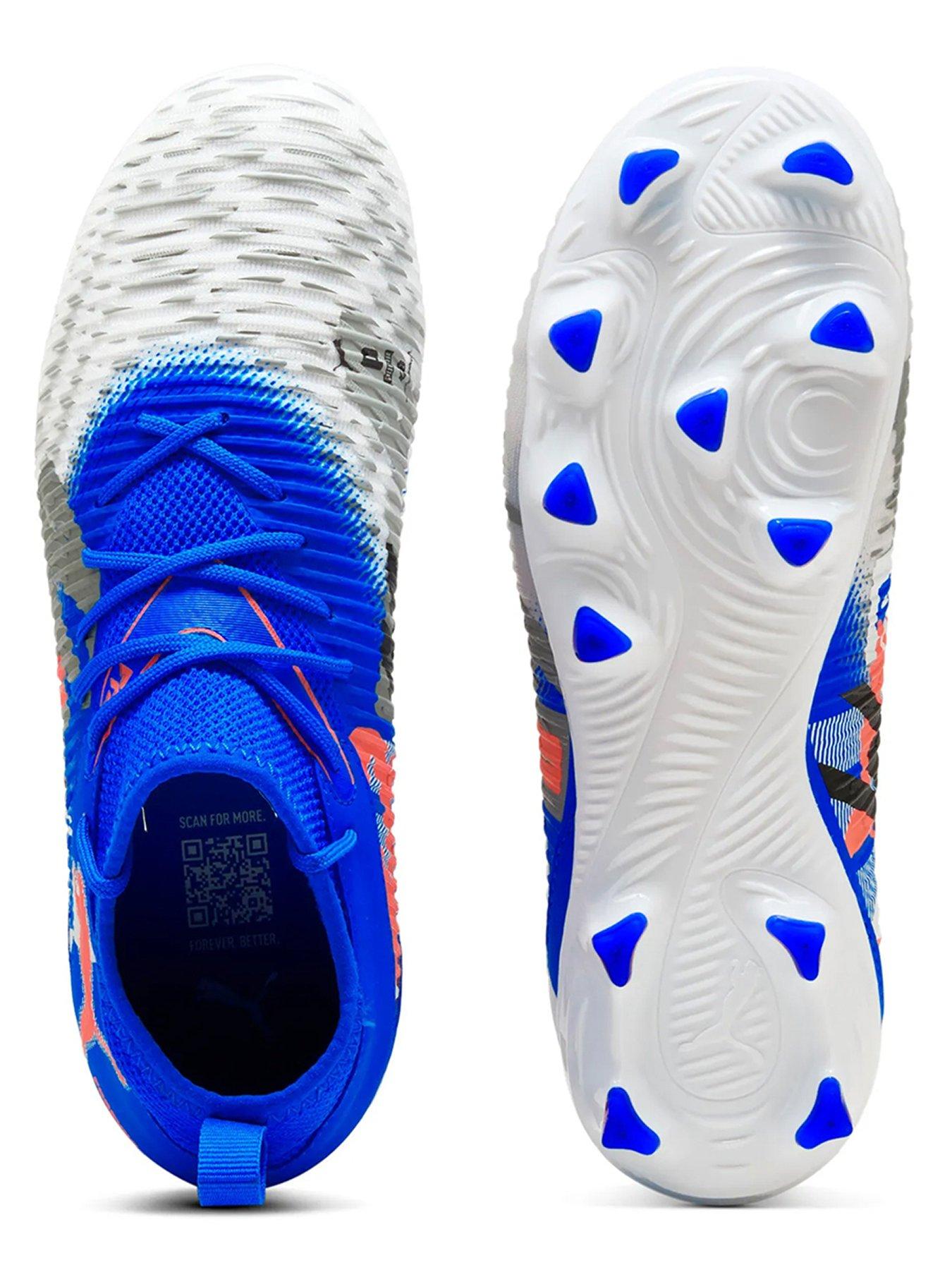 Image 5 of 6 of Puma Junior Future 8 Match Creativity Firm Ground Football Boot - White