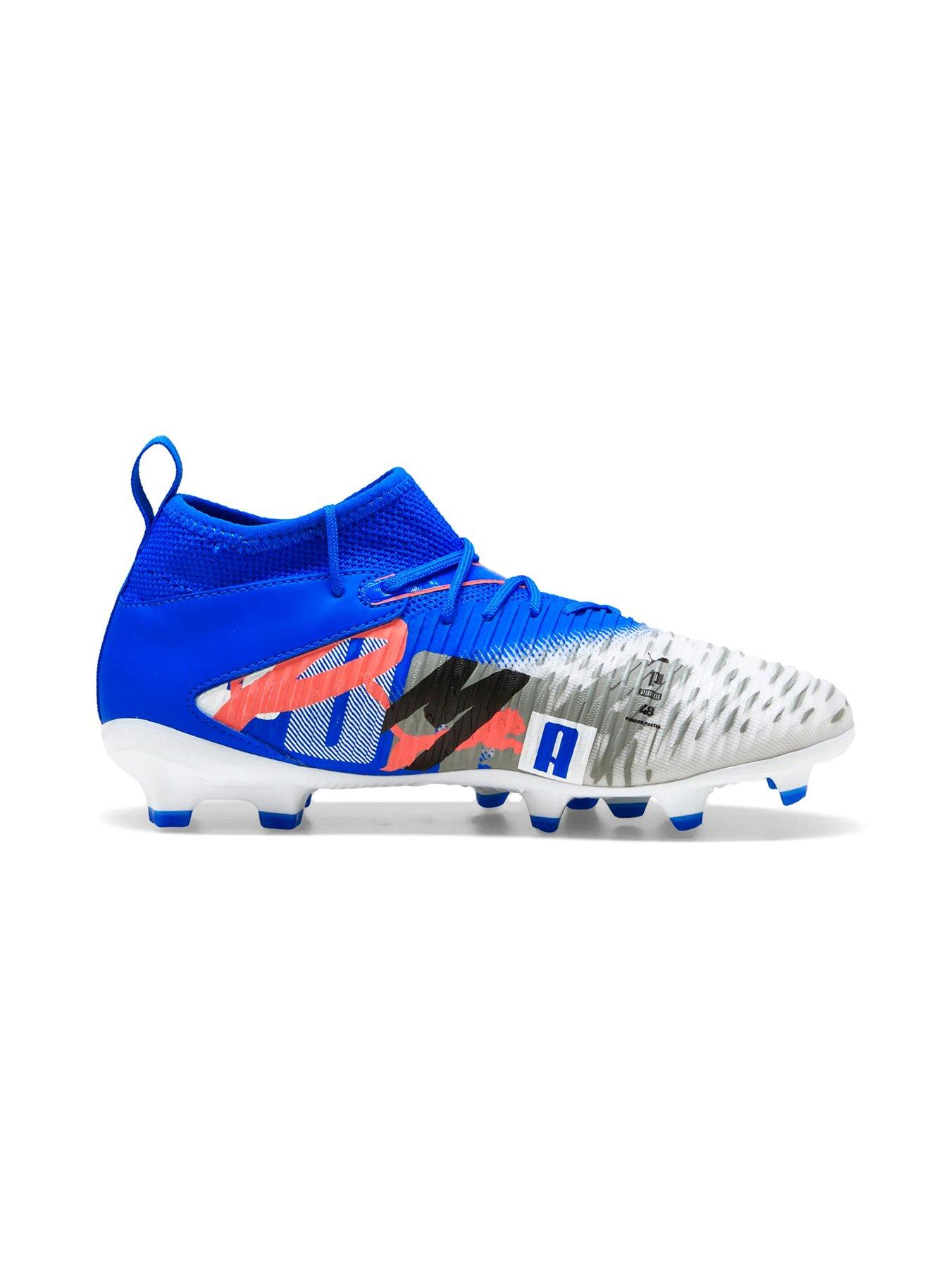 Image 6 of 6 of Puma Junior Future 8 Match Creativity Firm Ground Football Boot - White