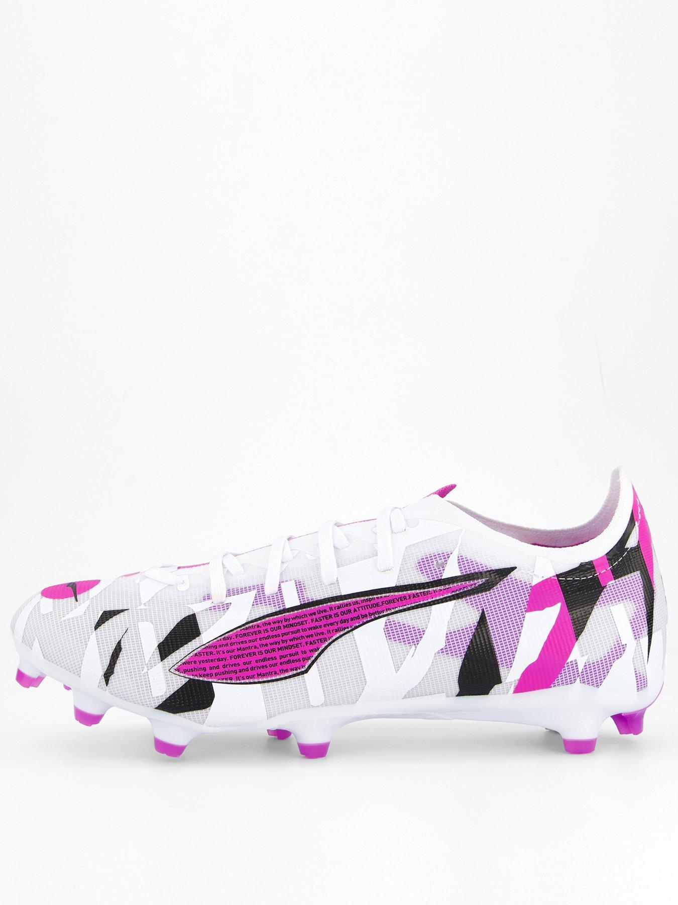 undefined Mens Ultra 5 Match Forever Firm Ground Football Boots - White