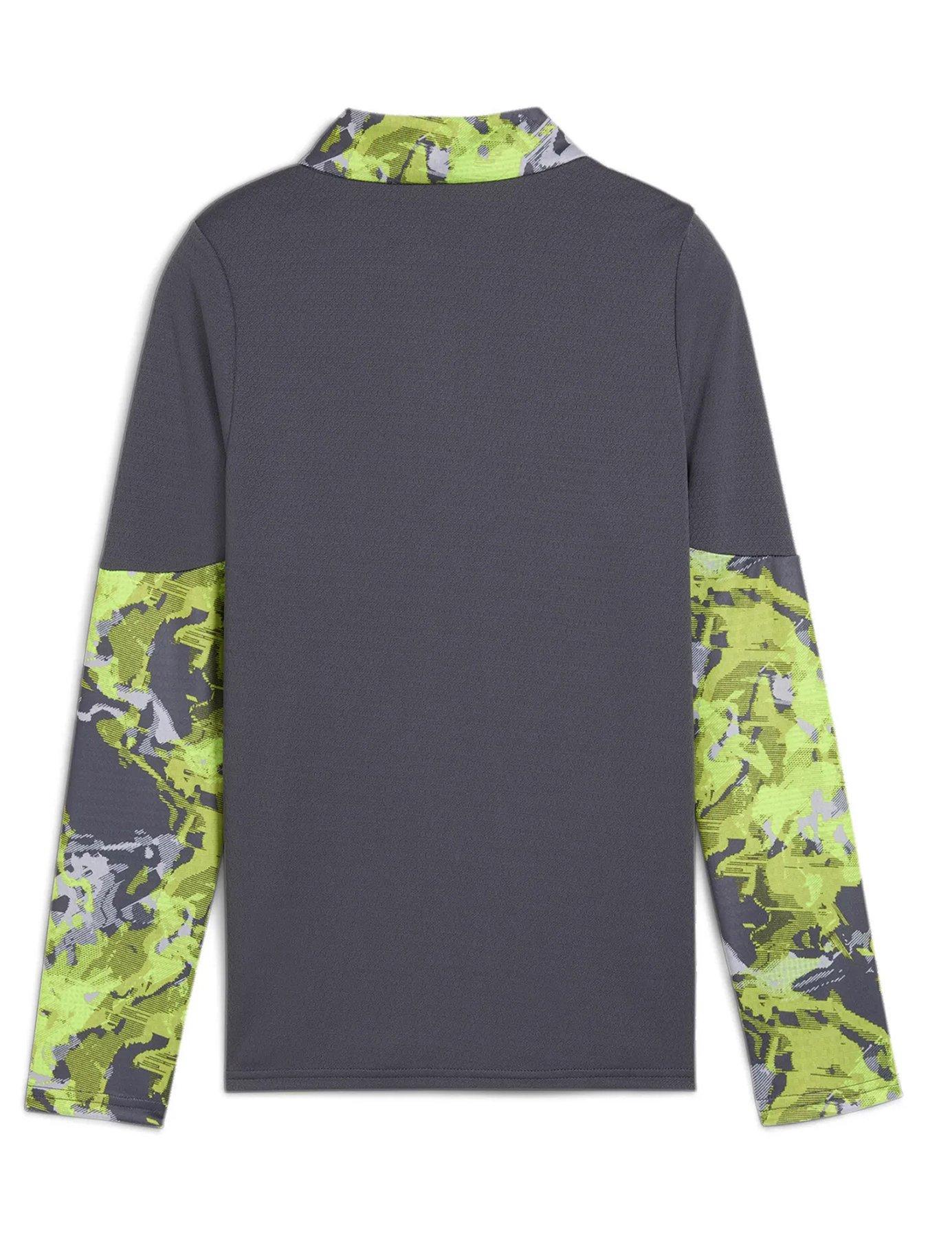 Image 2 of 2 of Puma Junior Individual Cup 1/4 Zip-Top - Grey