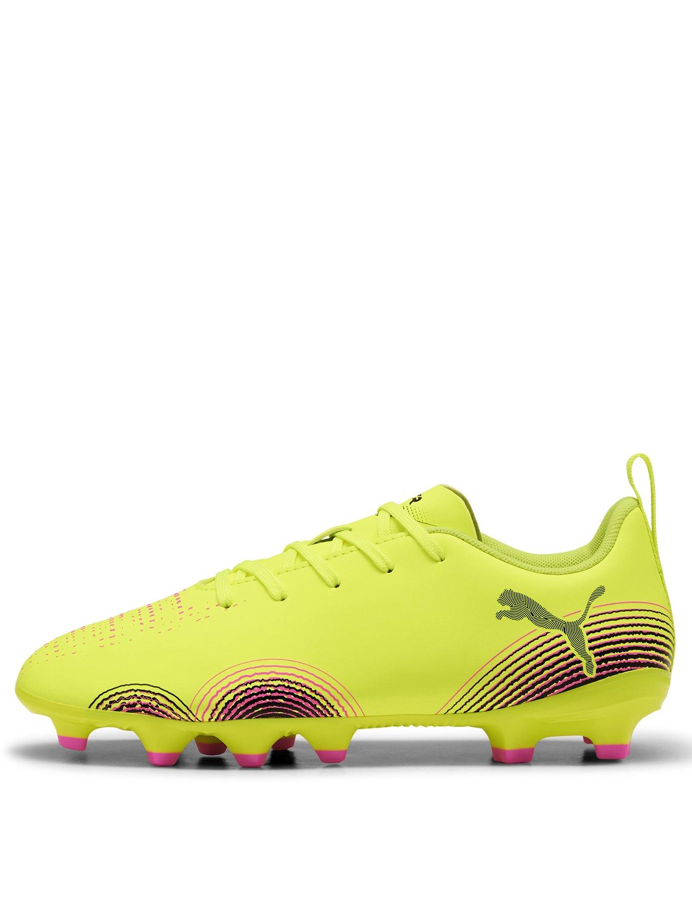 undefined Junior Future 8 Play Firm Ground Football Boots - Yellow