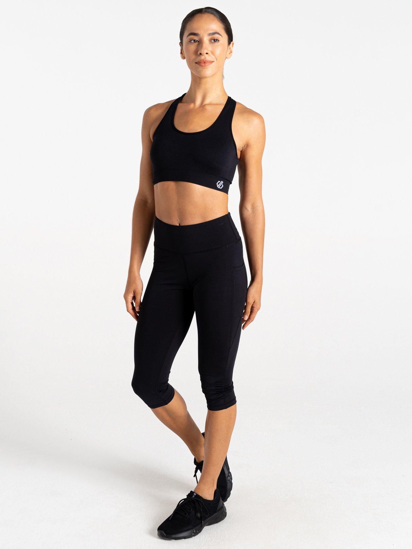 Image 2 of 7 of Regatta Women's Don't Sweat It II Sports Bra - Black
